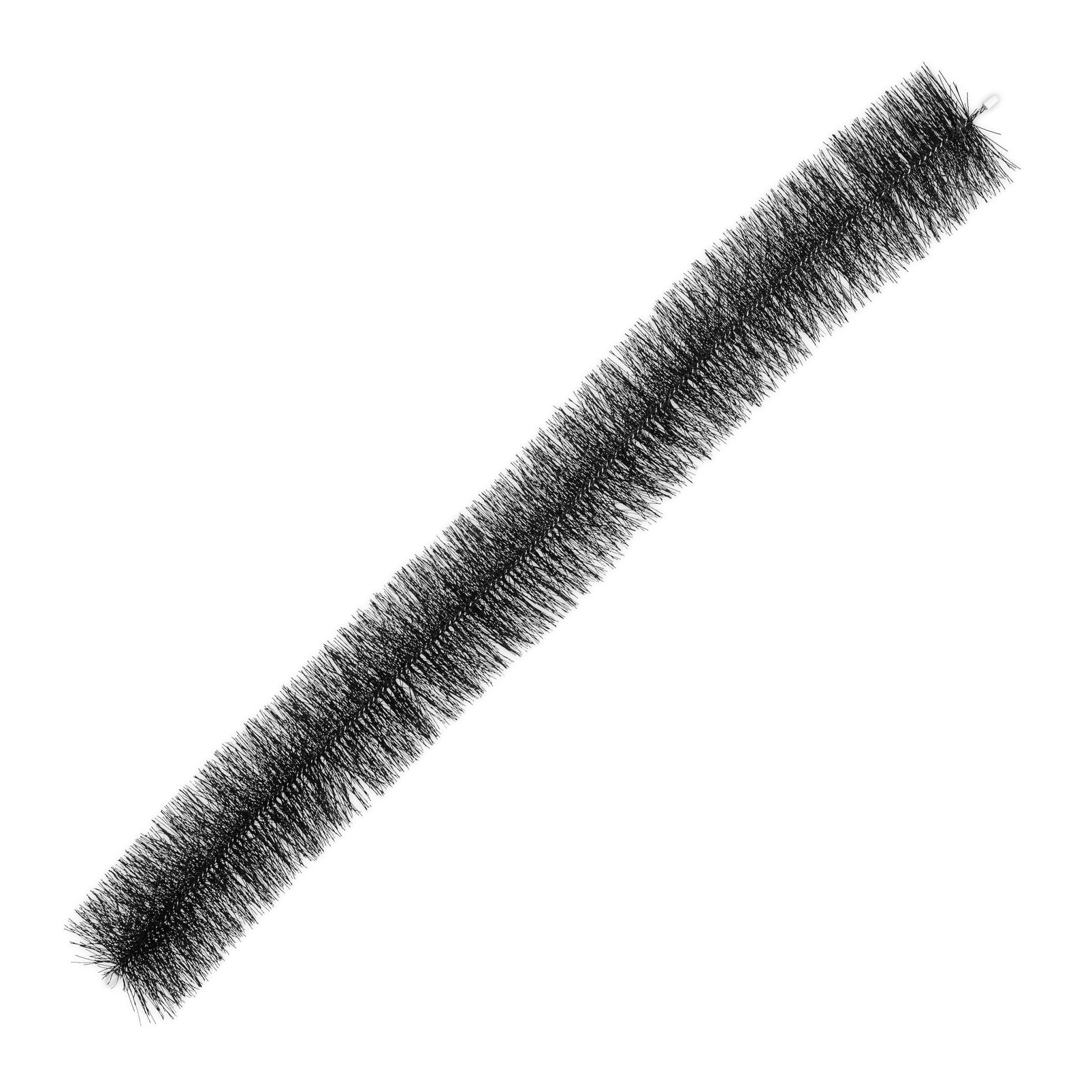 Dachrinnenbürste 12cm 10er-Set Schwarz von Relaxdays