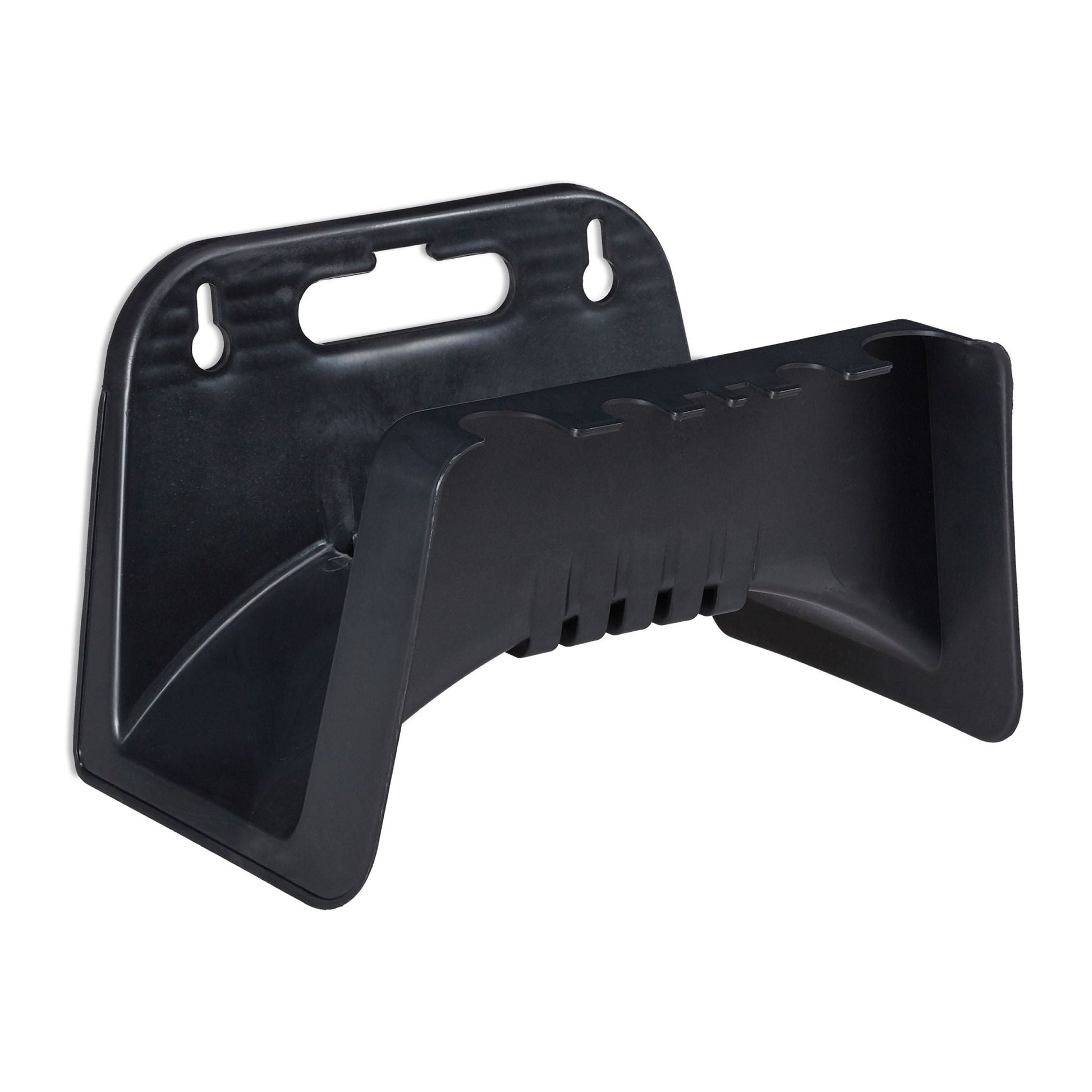 Schlauchhalter 2er-Set Schwarz von Relaxdays