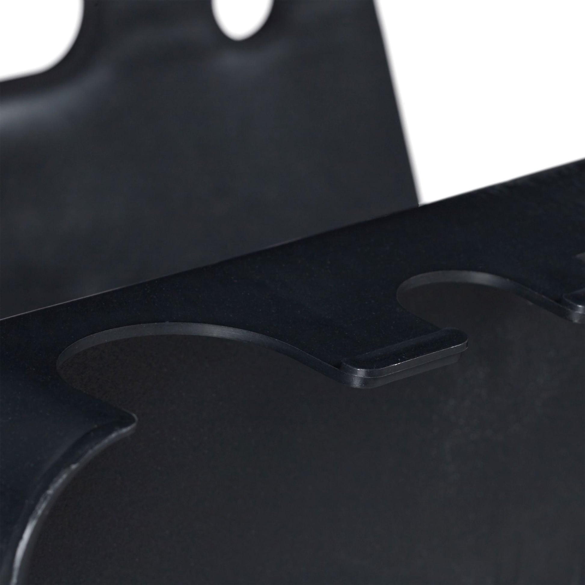 Schlauchhalter 2er-Set Schwarz von Relaxdays