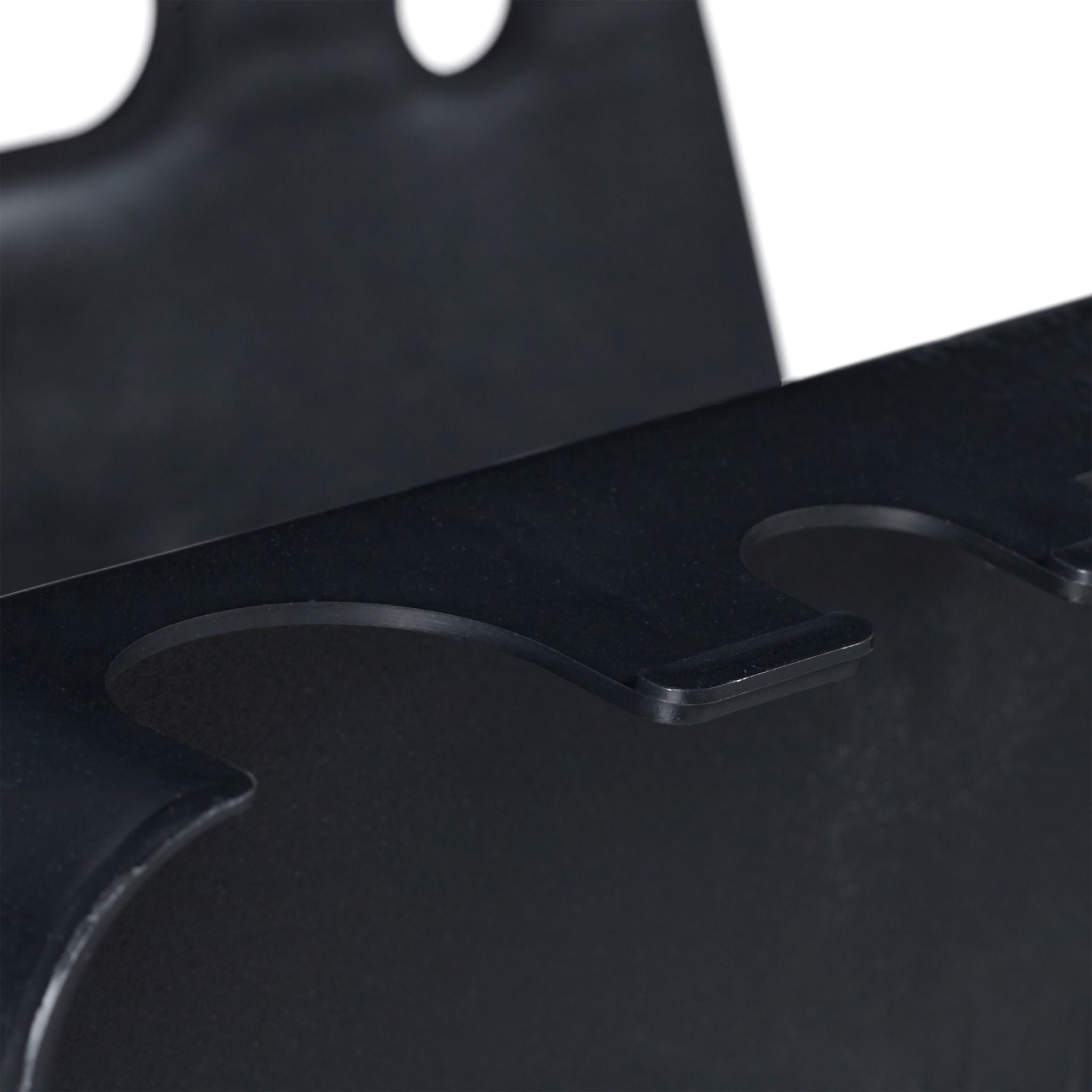 Schlauchhalter 2er-Set Schwarz von Relaxdays