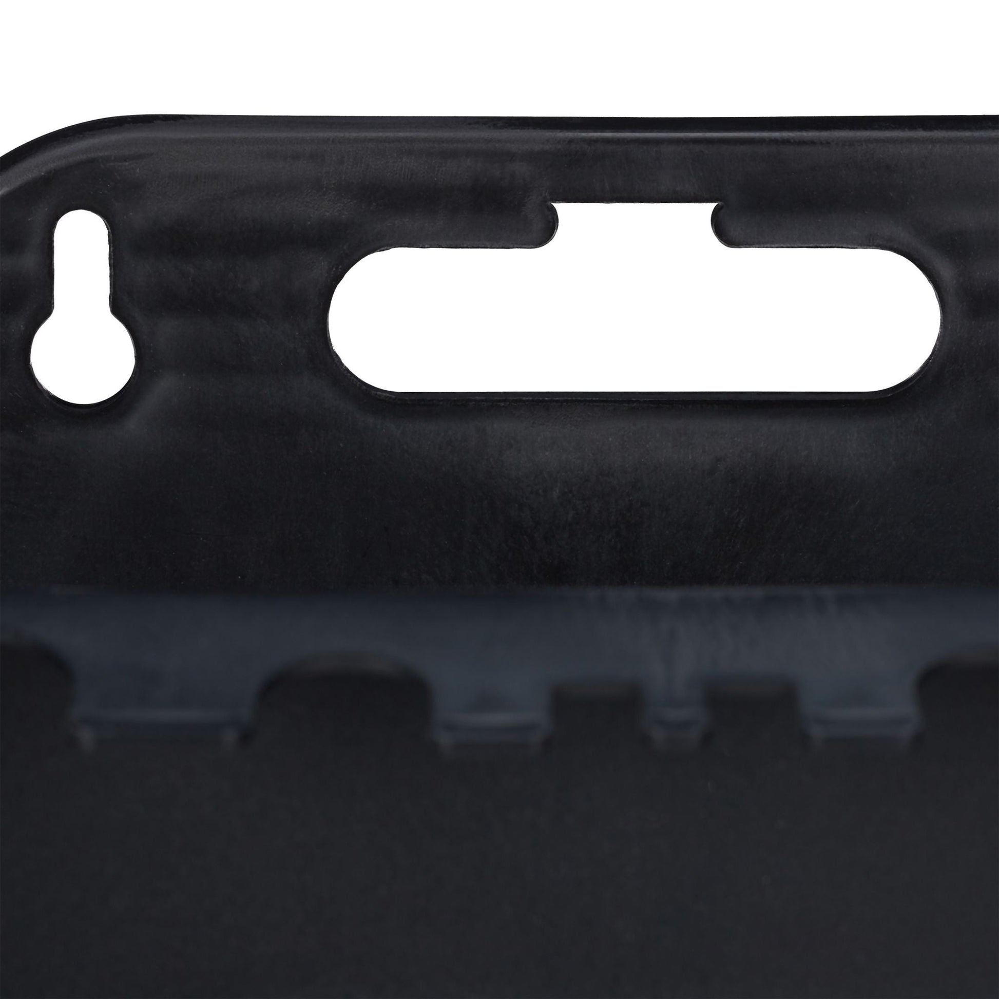 Schlauchhalter 2er-Set Schwarz von Relaxdays