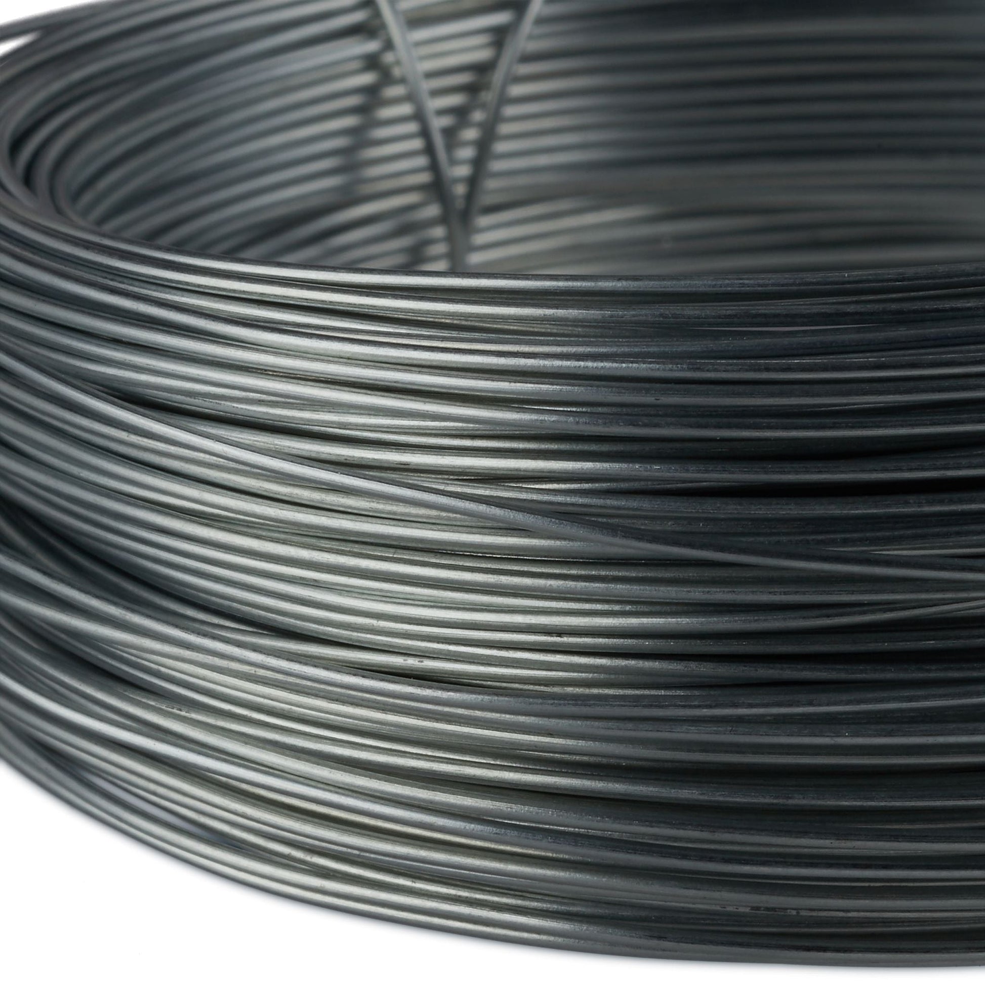 Bindedraht 1mm 2er-Set Silber von Relaxdays