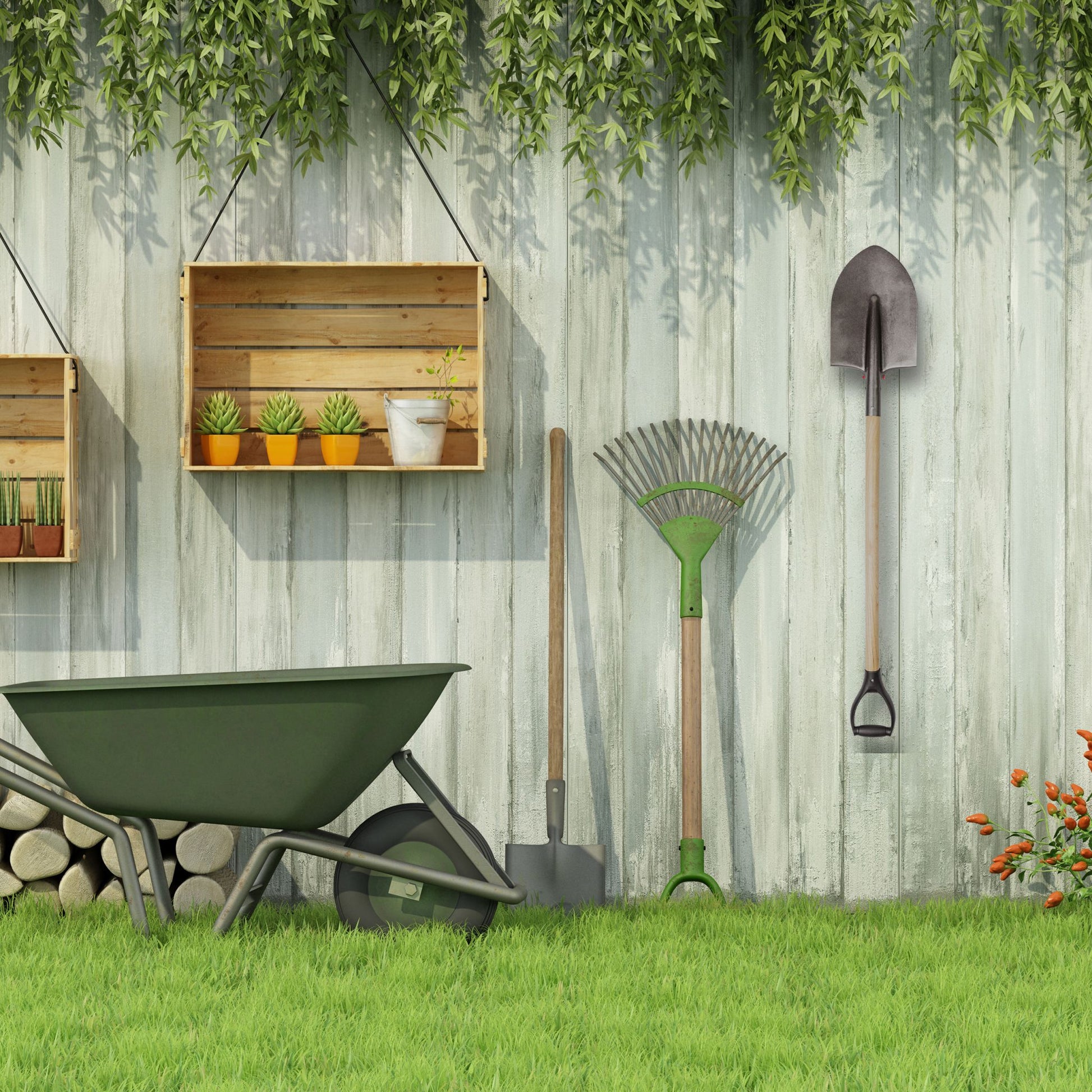 Wandhaken 32er-Set Rot-Silber von Relaxdays