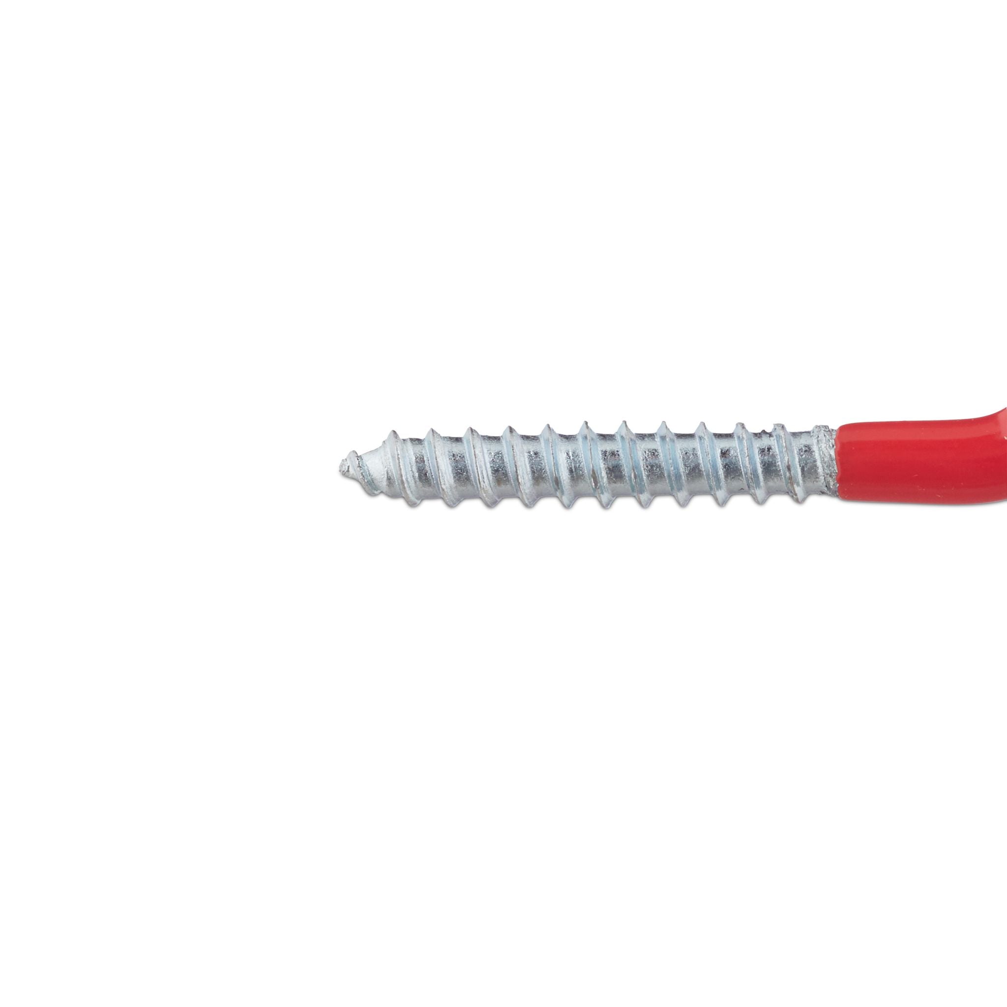Wandhaken 32er-Set Rot-Silber von Relaxdays