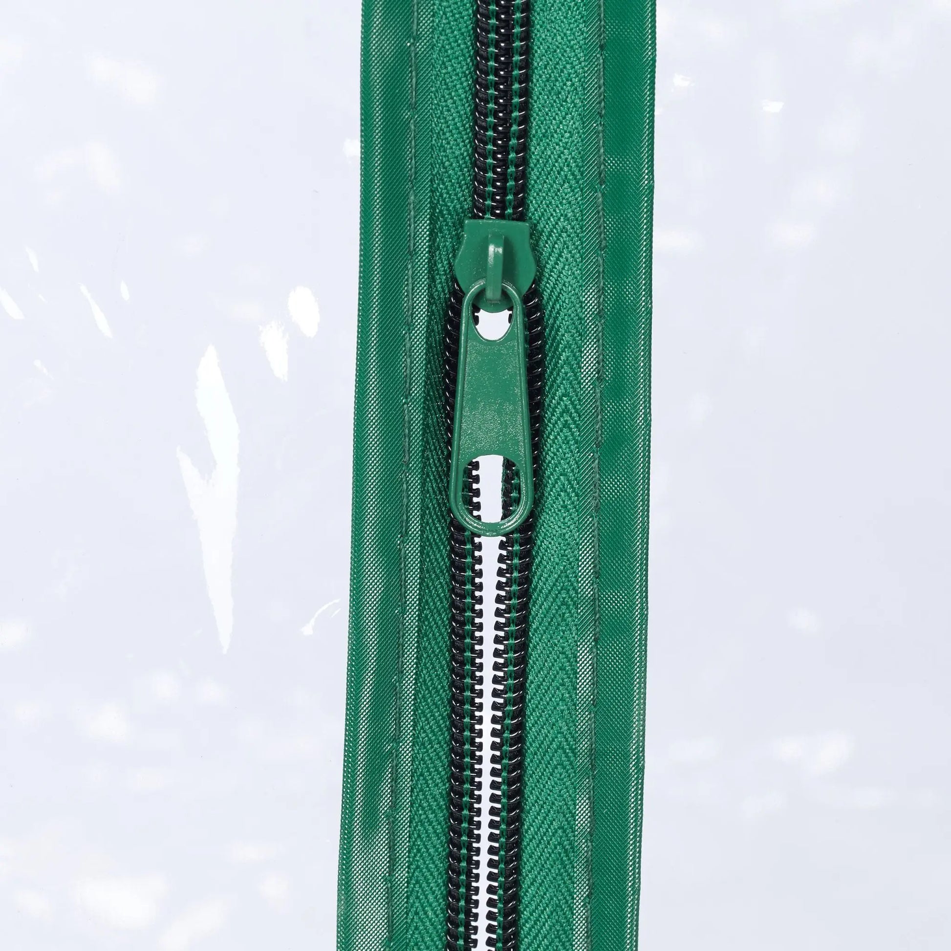 Foliengewächshaus PVC Dunkelgrün-Schwarz-Transparent von Relaxdays