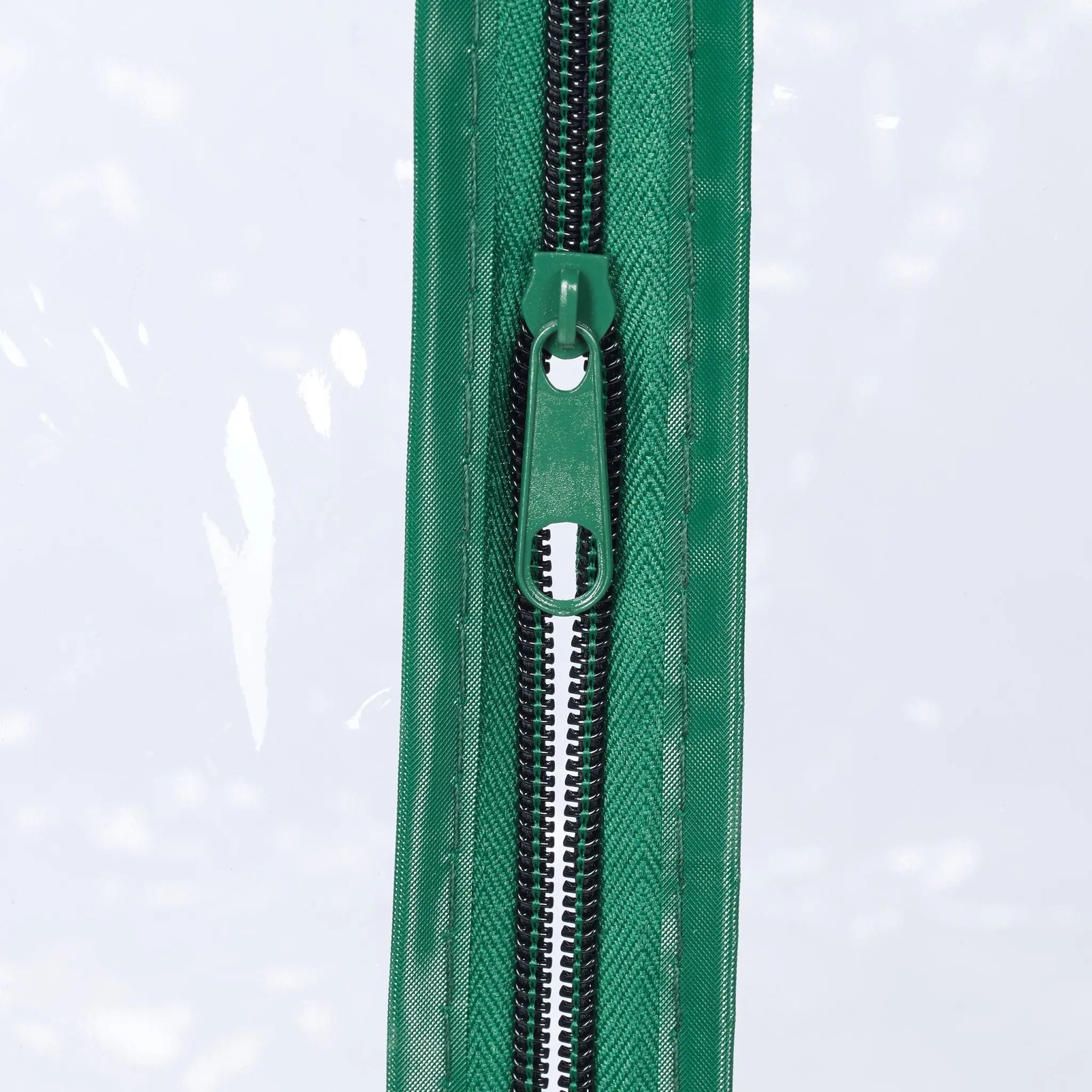 Foliengewächshaus PVC Dunkelgrün-Schwarz-Transparent von Relaxdays