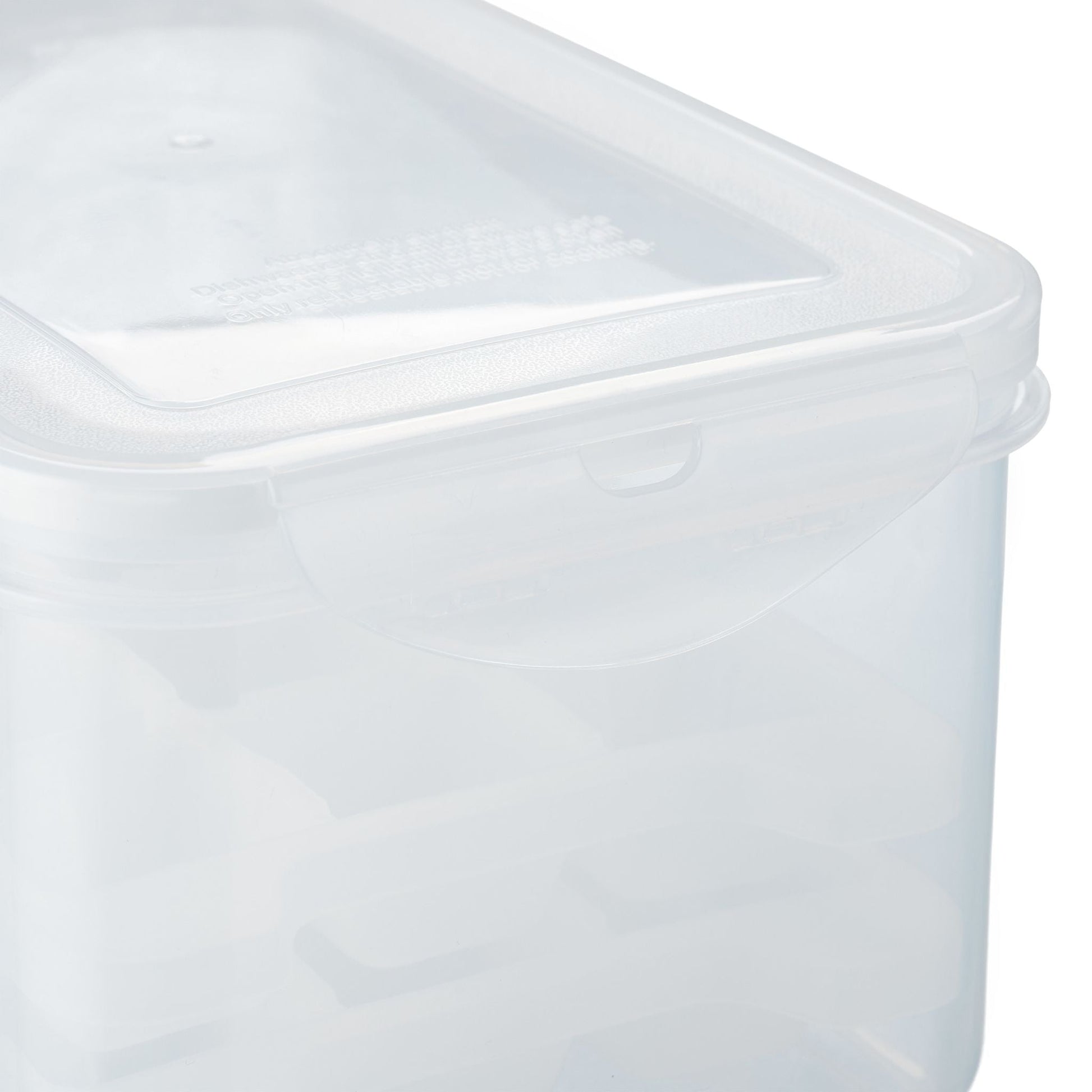 Eiswürfelform Set mit Box und Deckel Transparent von Relaxdays