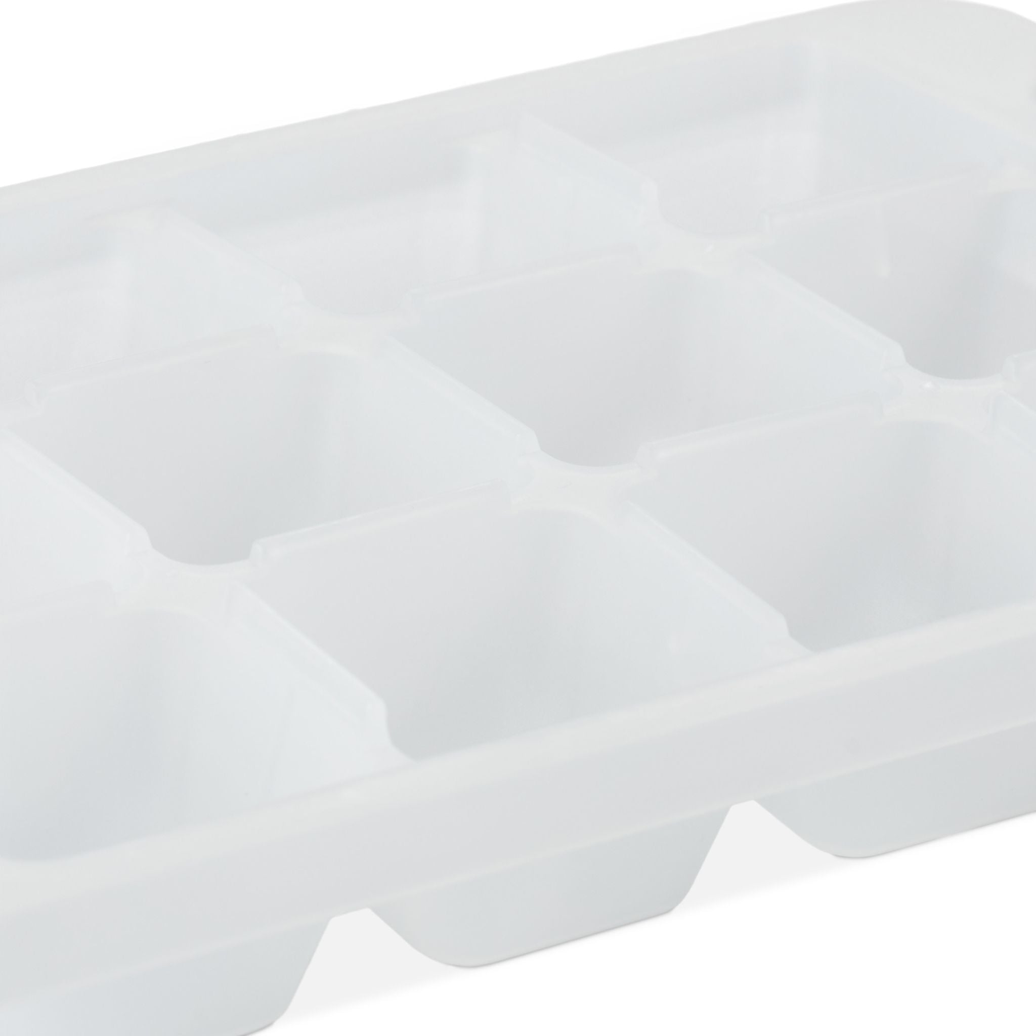 Eiswürfelform Set mit Box und Deckel Transparent von Relaxdays
