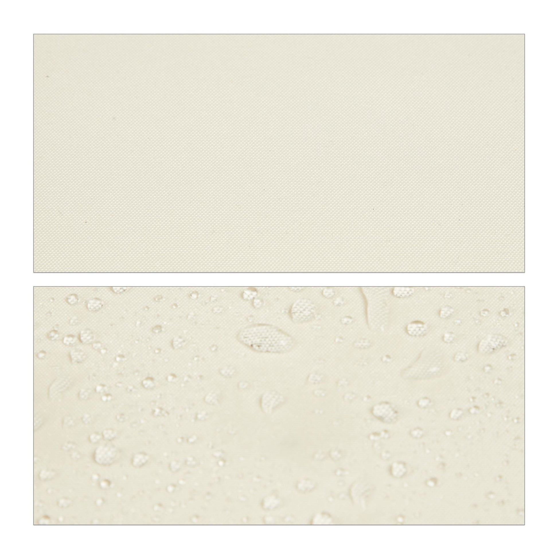 Senkrechtmarkise mit Kurbel Beige-Grau von Relaxdays