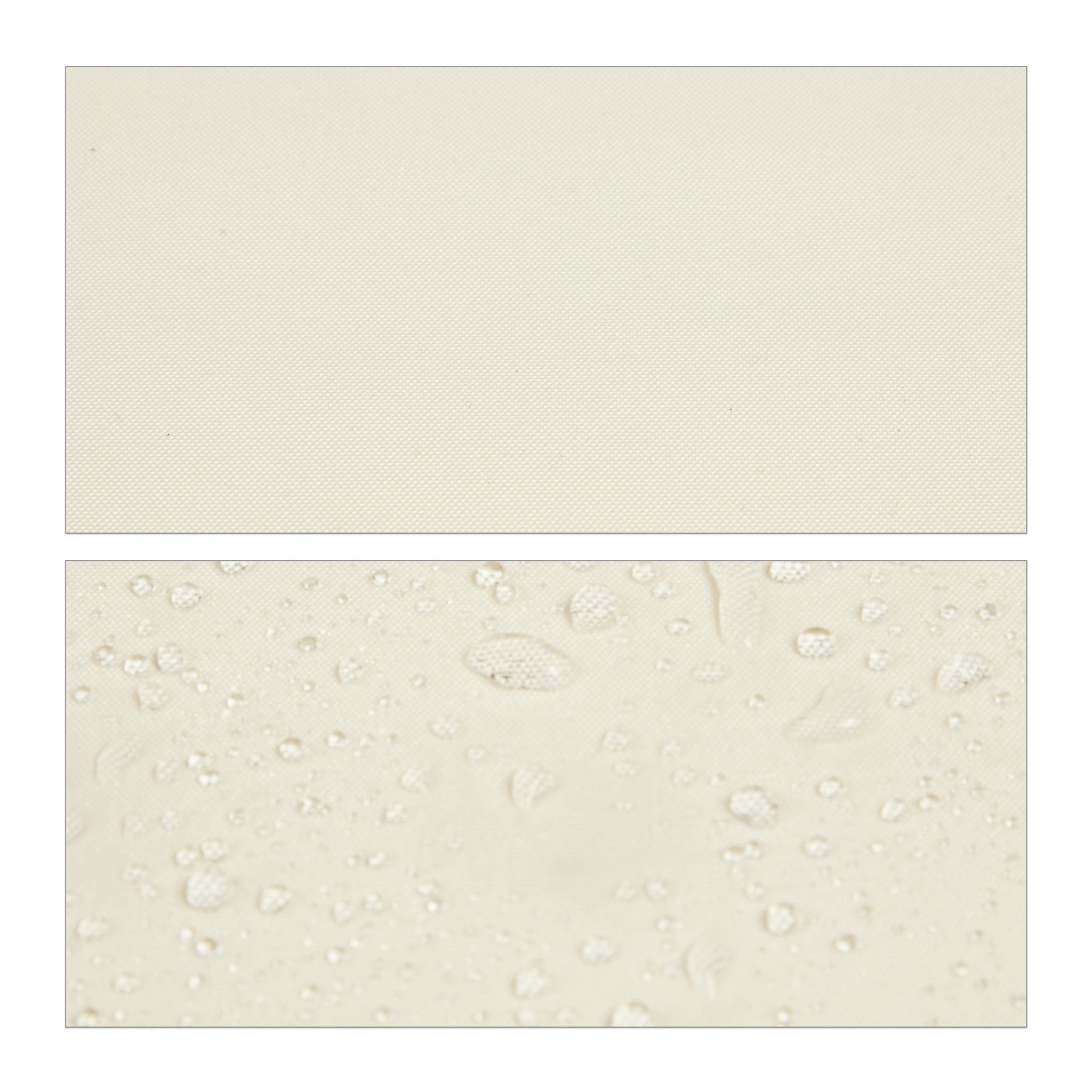 Senkrechtmarkise mit Kurbel Beige-Grau von Relaxdays