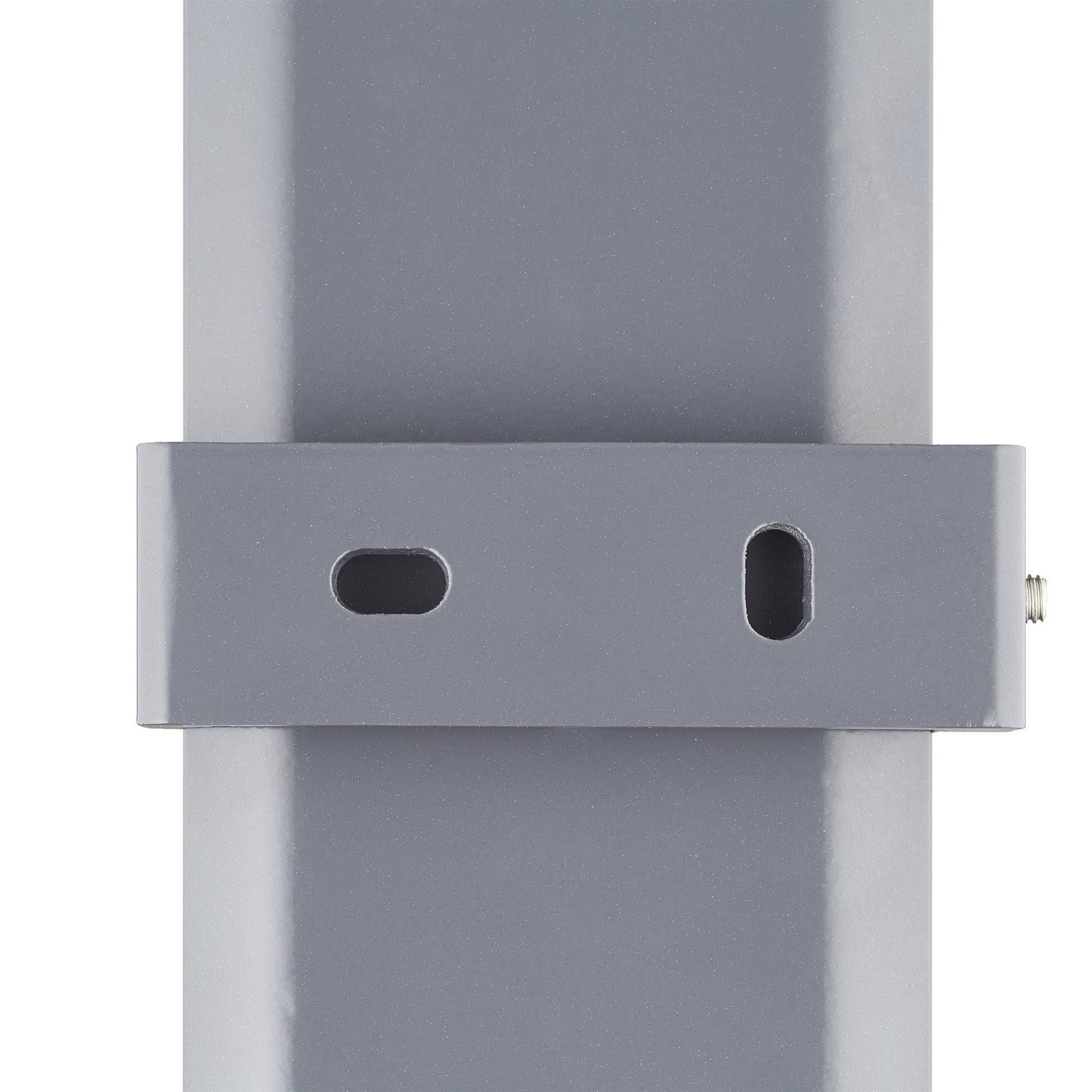Senkrechtmarkise mit Kurbel Beige-Grau von Relaxdays