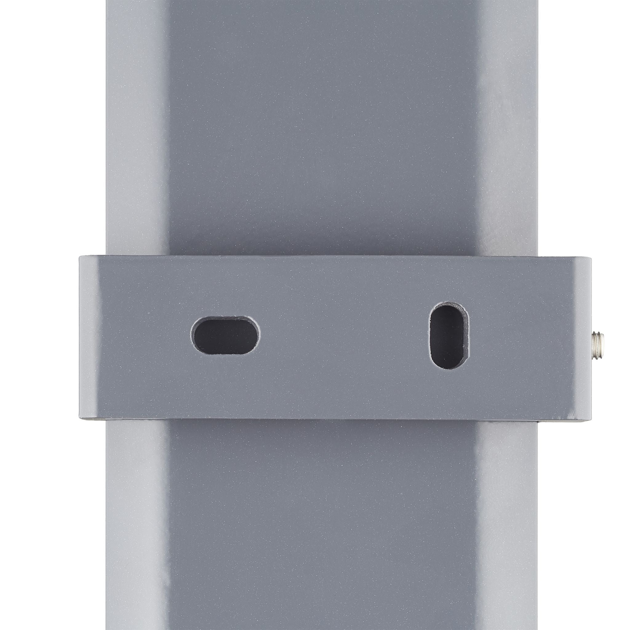 Senkrechtmarkise mit Kurbel Beige-Grau von Relaxdays