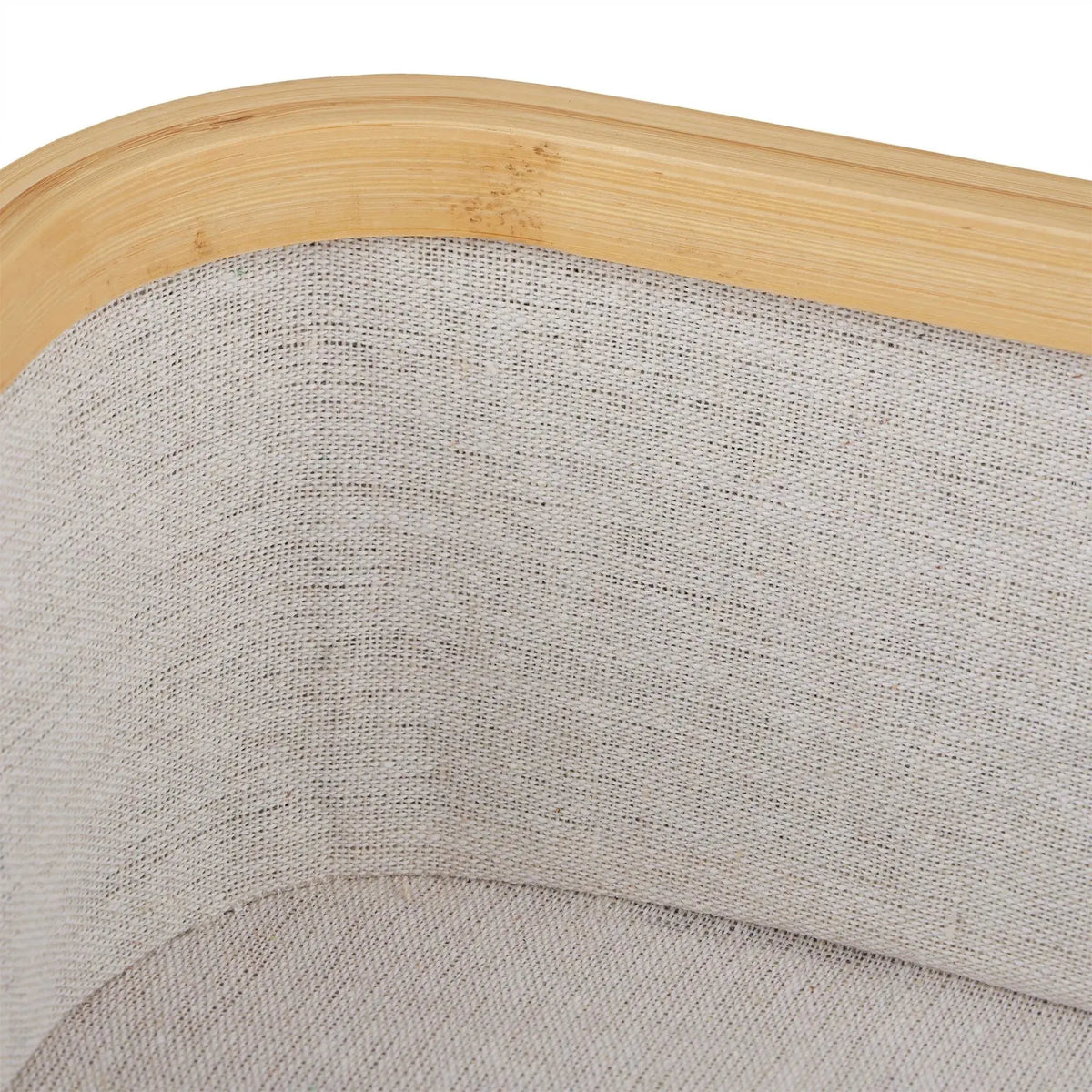 Aufbewahrungskorb 3er-Set Weiss-Creme von Relaxdays