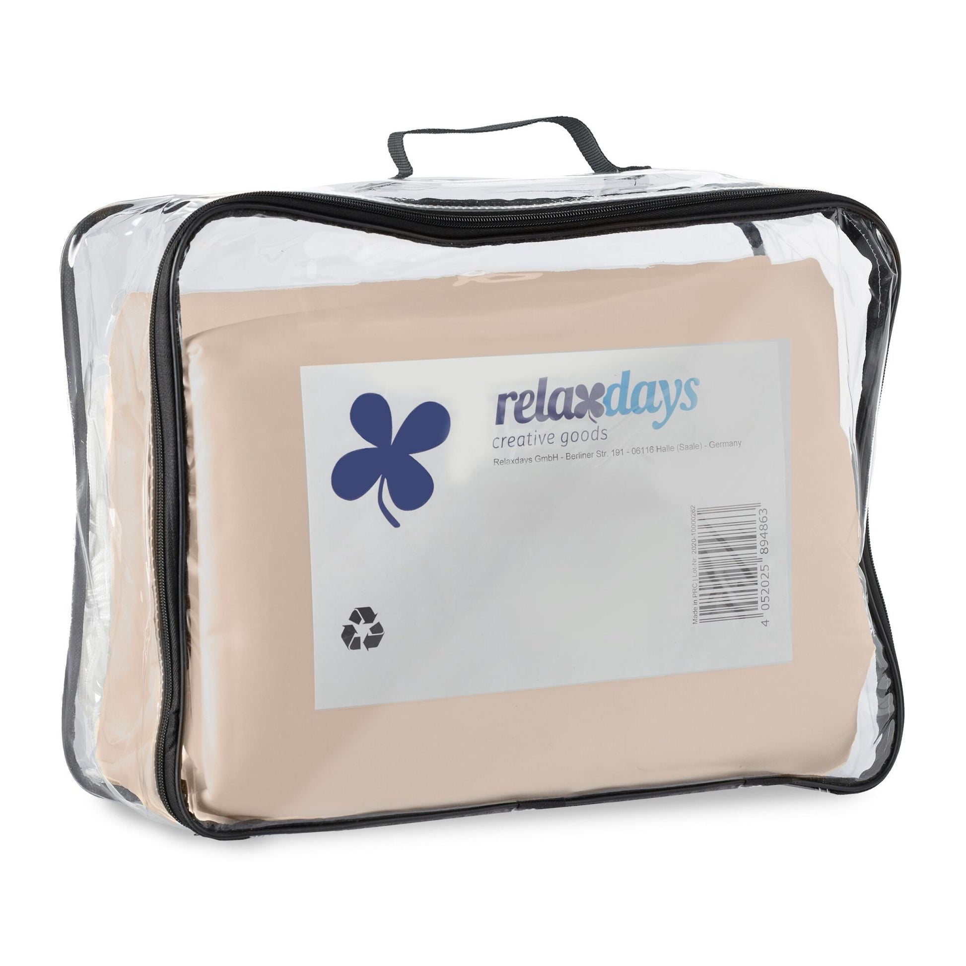 Quadratisches Sonnensegel in Beige Beige von Relaxdays