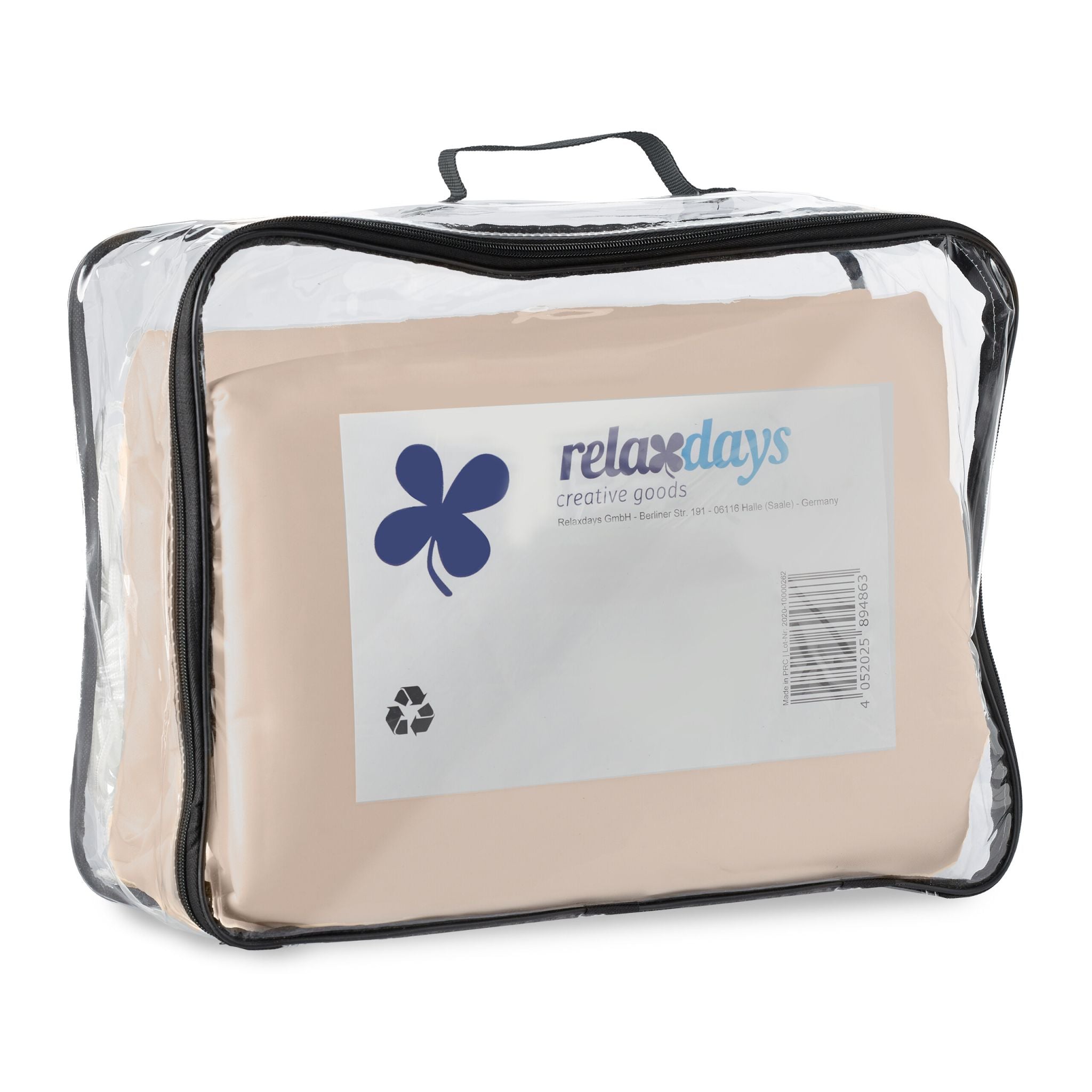 Quadratisches Sonnensegel in Beige Beige von Relaxdays