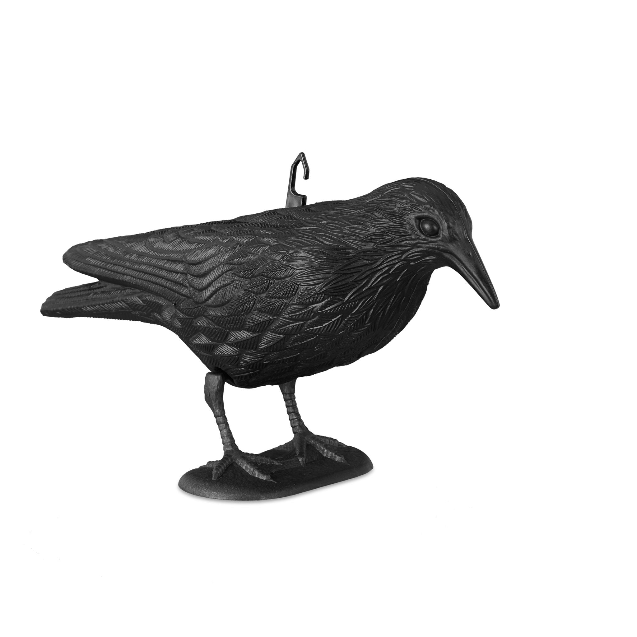 Vogelschreck Krähe 3er-Set Schwarz von Relaxdays