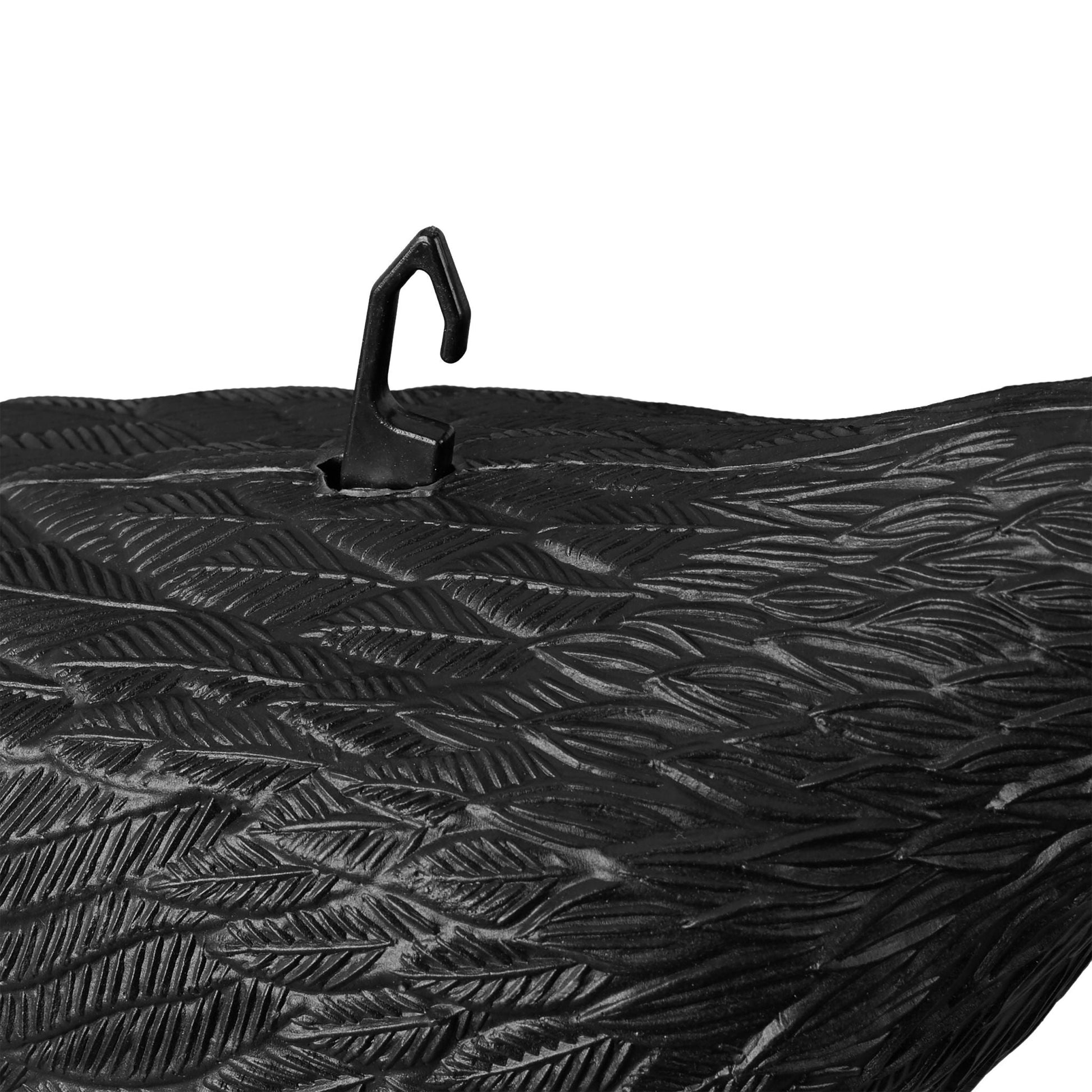 Vogelschreck Krähe 3er-Set Schwarz von Relaxdays