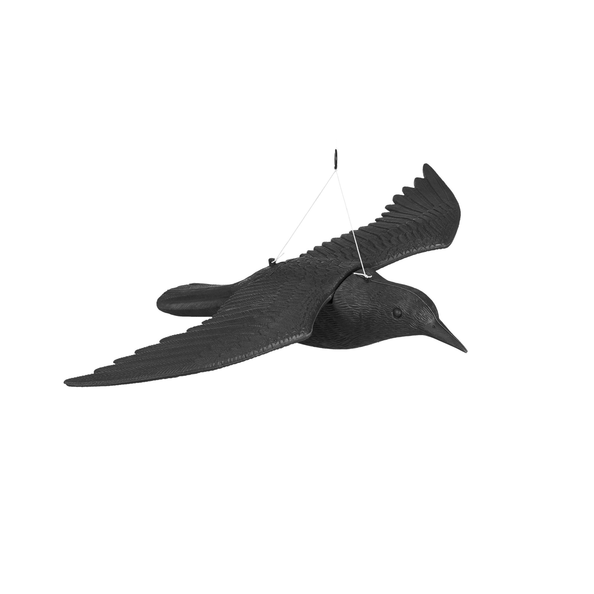 Vogelschreck Krähe 3er-Set Schwarz von Relaxdays