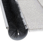 Dachrinnenbürste 10cm Schwarz von Relaxdays