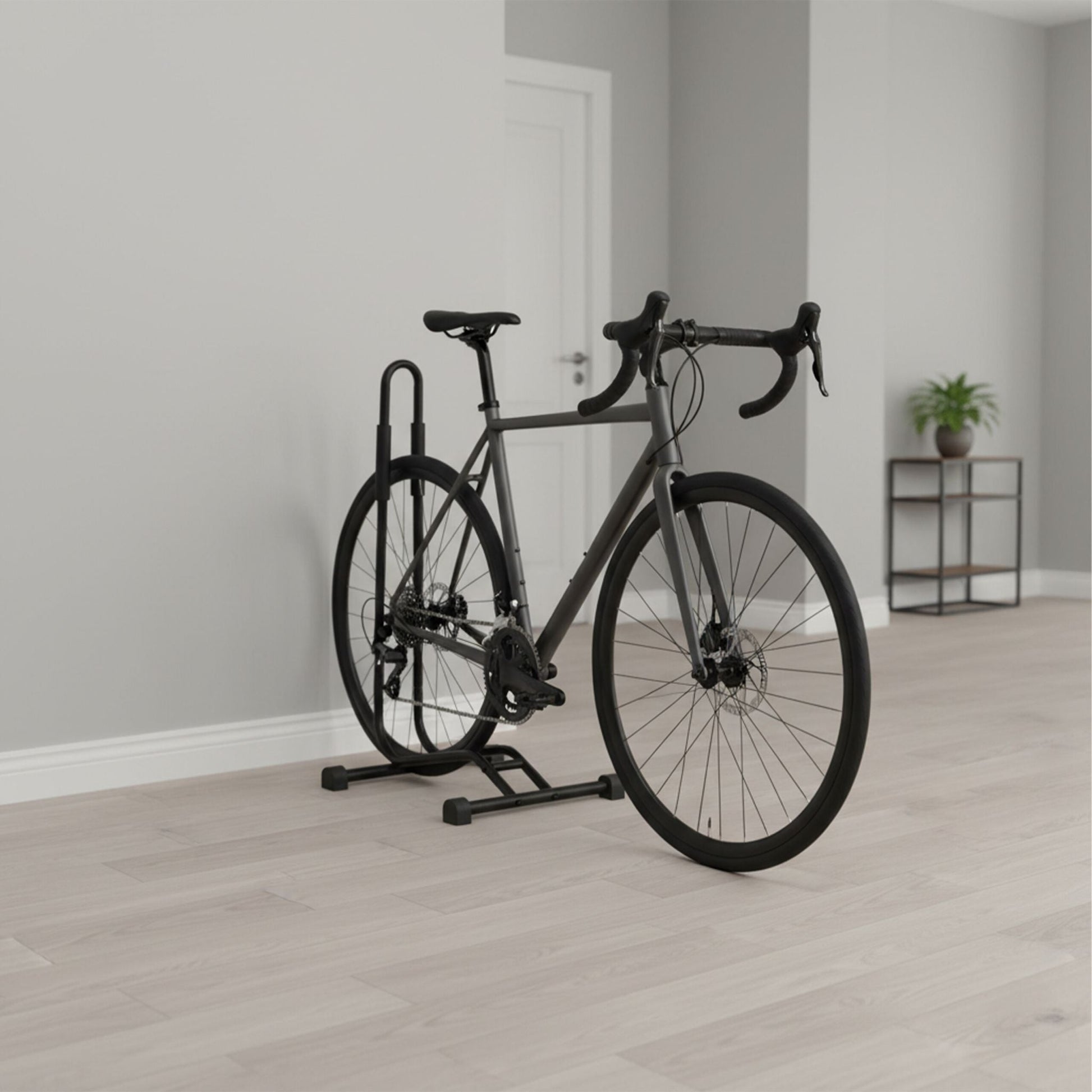 Fahrradständer stellungsständer Schwarz von Relaxdays