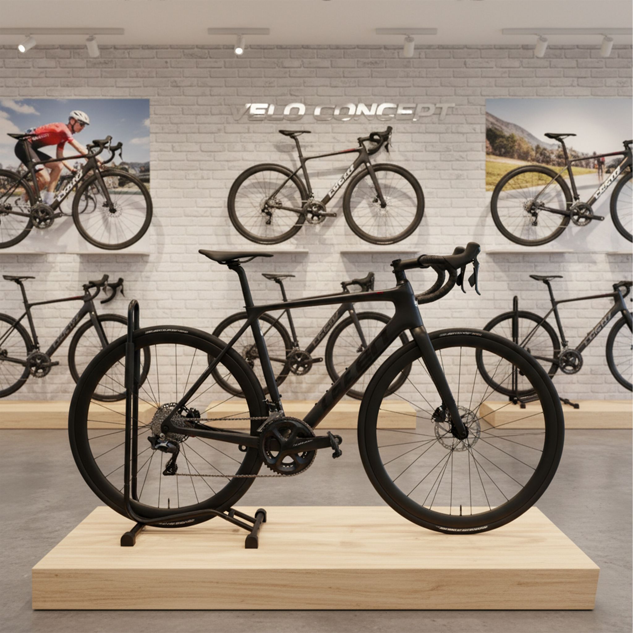 Fahrradständer stellungsständer Schwarz von Relaxdays