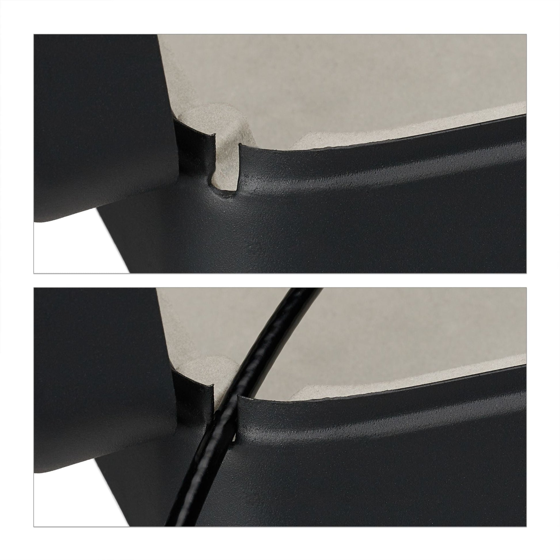 Sicherheitsbox tragbar mit Zahlenschloss Beige-Schwarz von Relaxdays