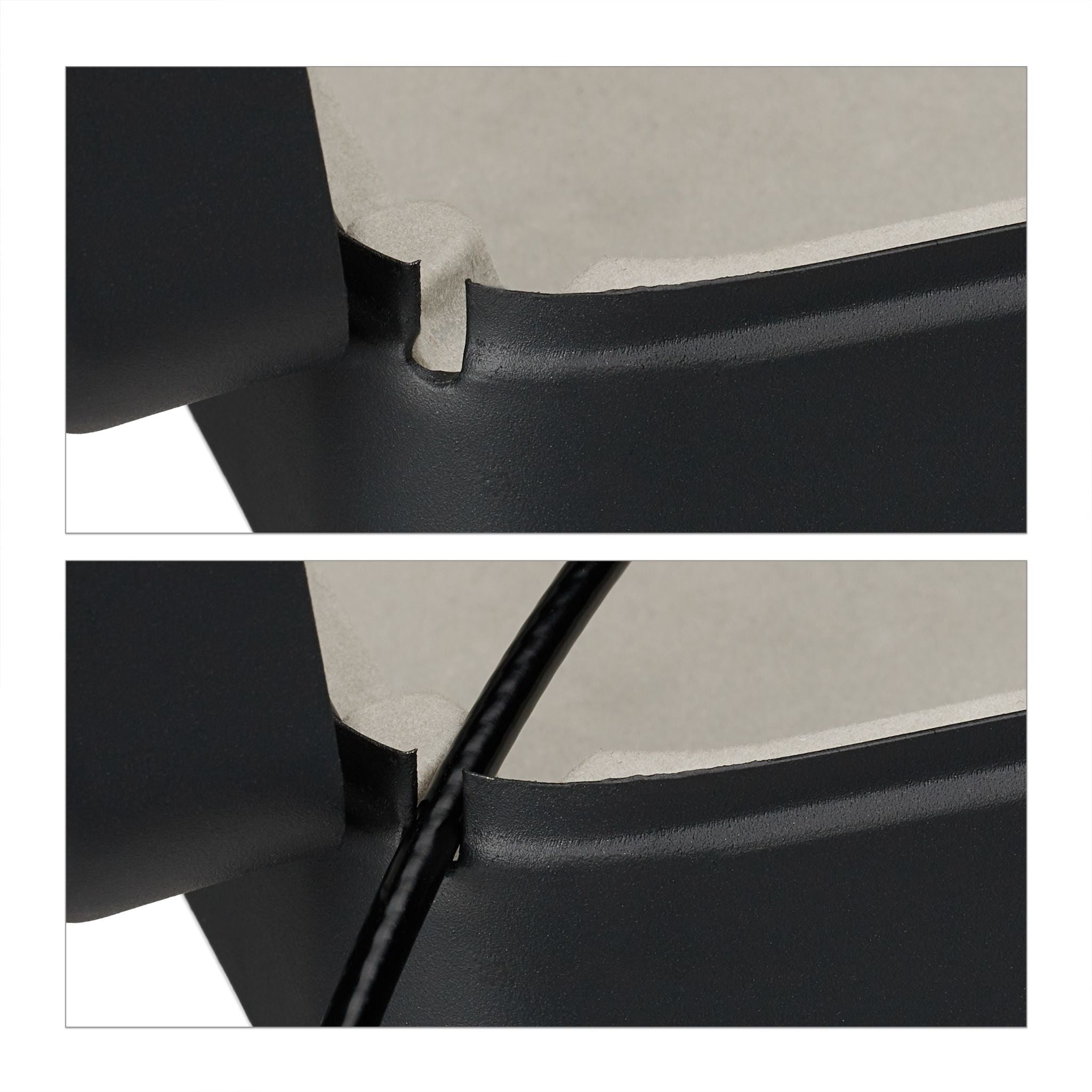 Sicherheitsbox tragbar mit Zahlenschloss Beige-Schwarz von Relaxdays