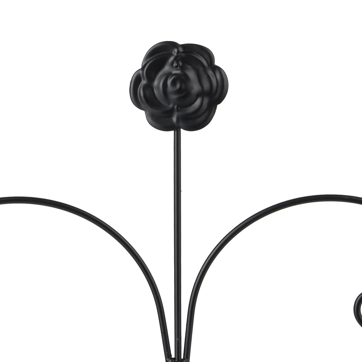 Rankgitter 180cm 2er-Set Schwarz von Relaxdays