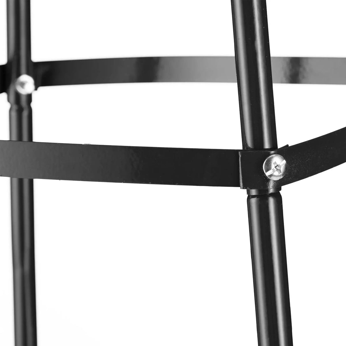 Rankhilfe 190cm Dunkelgrün-Schwarz von Relaxdays