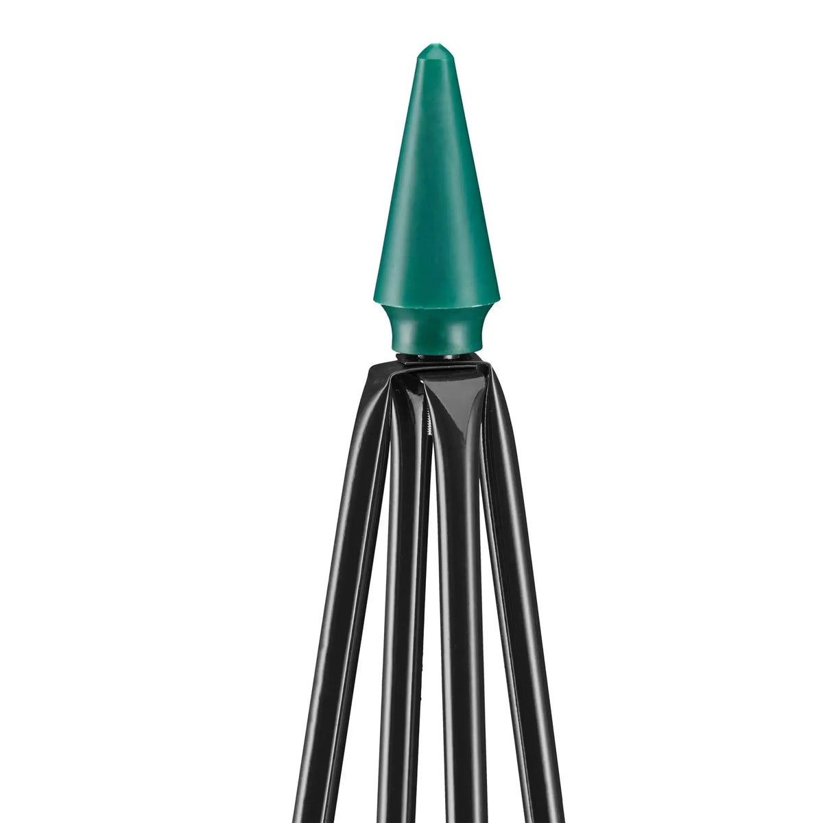 Rankhilfe 190cm Dunkelgrün-Schwarz von Relaxdays