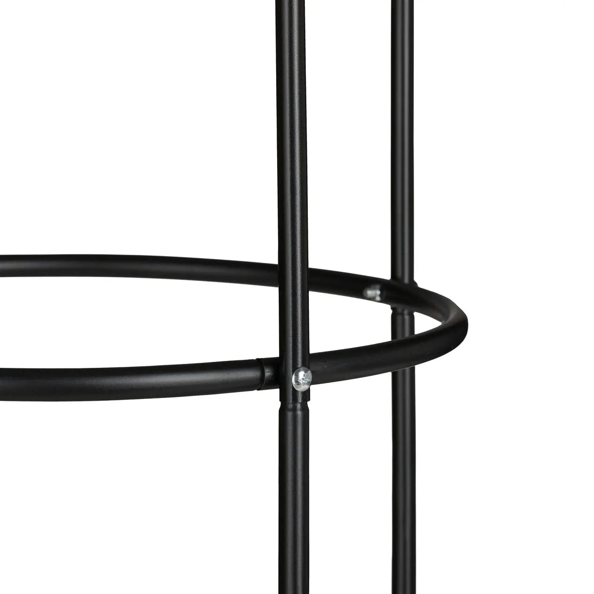 Rankhilfe 200cm 2er-Set Schwarz von Relaxdays