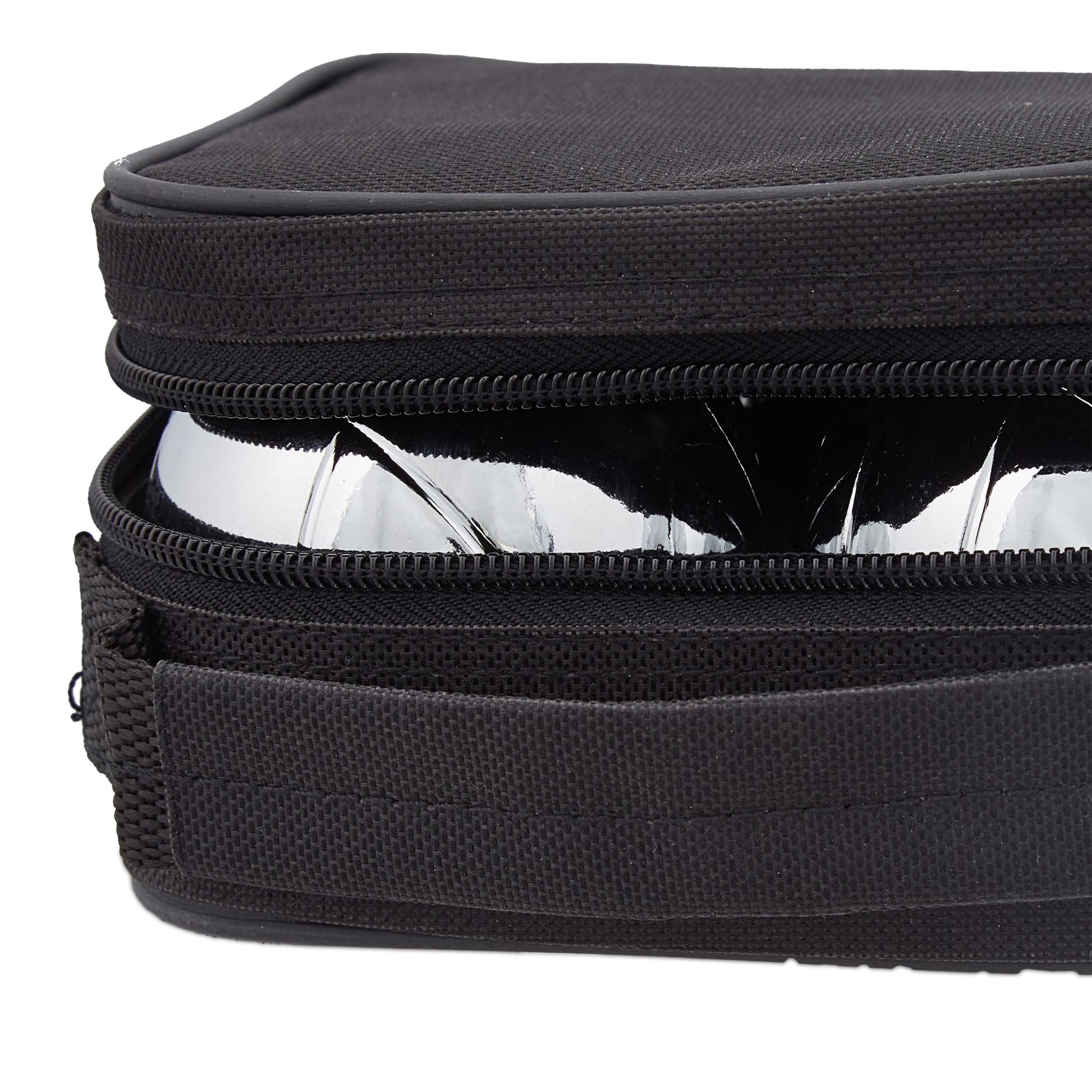 Boule Kugelset mit 4 Kugeln Schwarz-Silber von Relaxdays