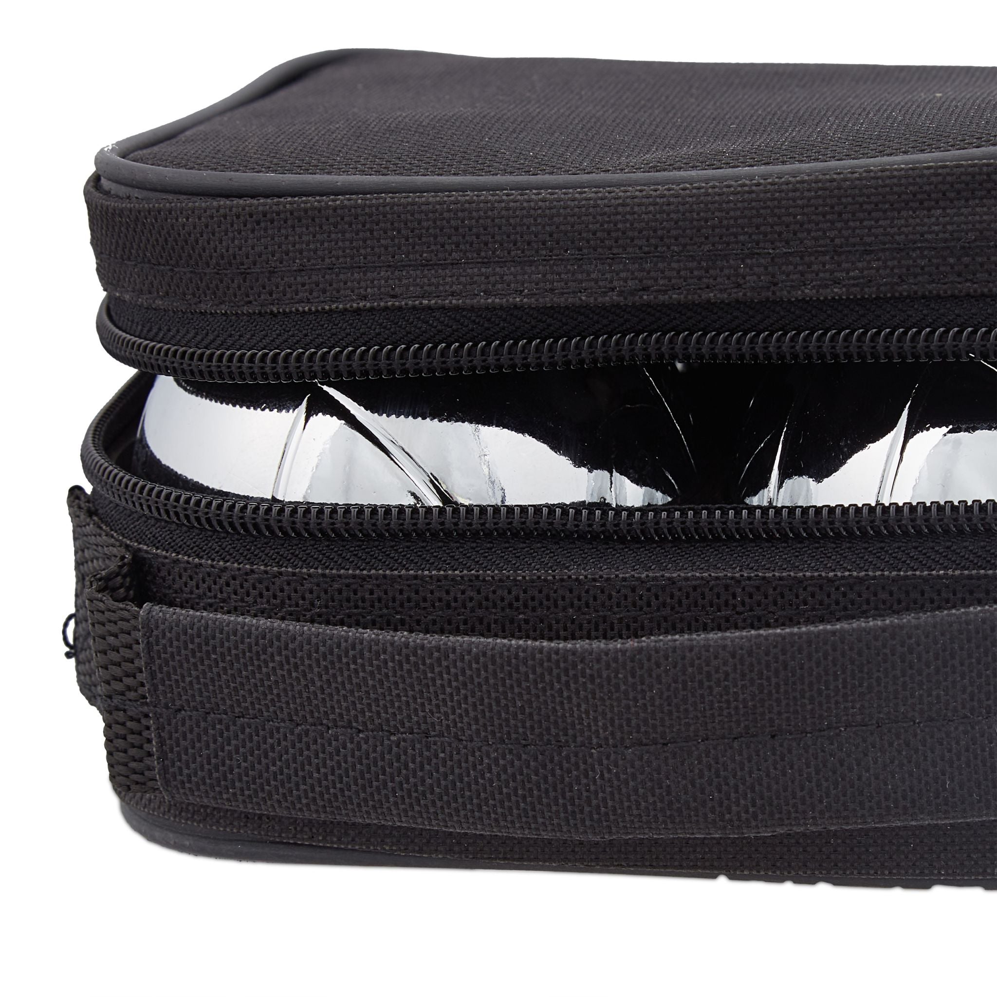 Boule Kugelset mit 4 Kugeln Schwarz-Silber von Relaxdays