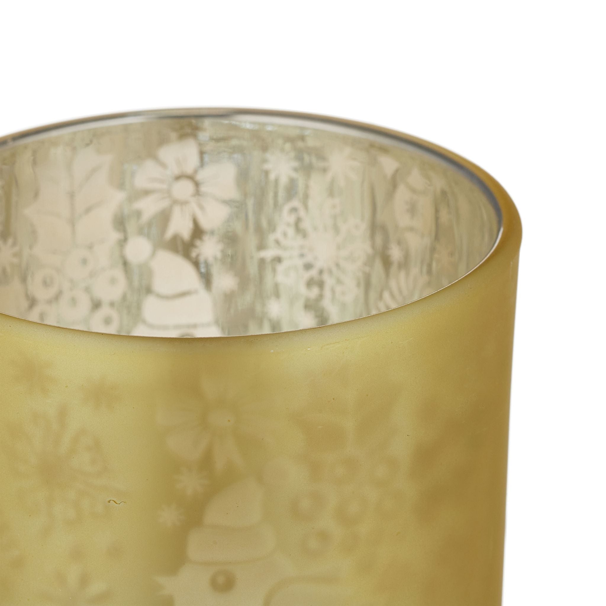 Teelichtgläser gold silber 12er-Set Gold-Silber-Transparent von Relaxdays
