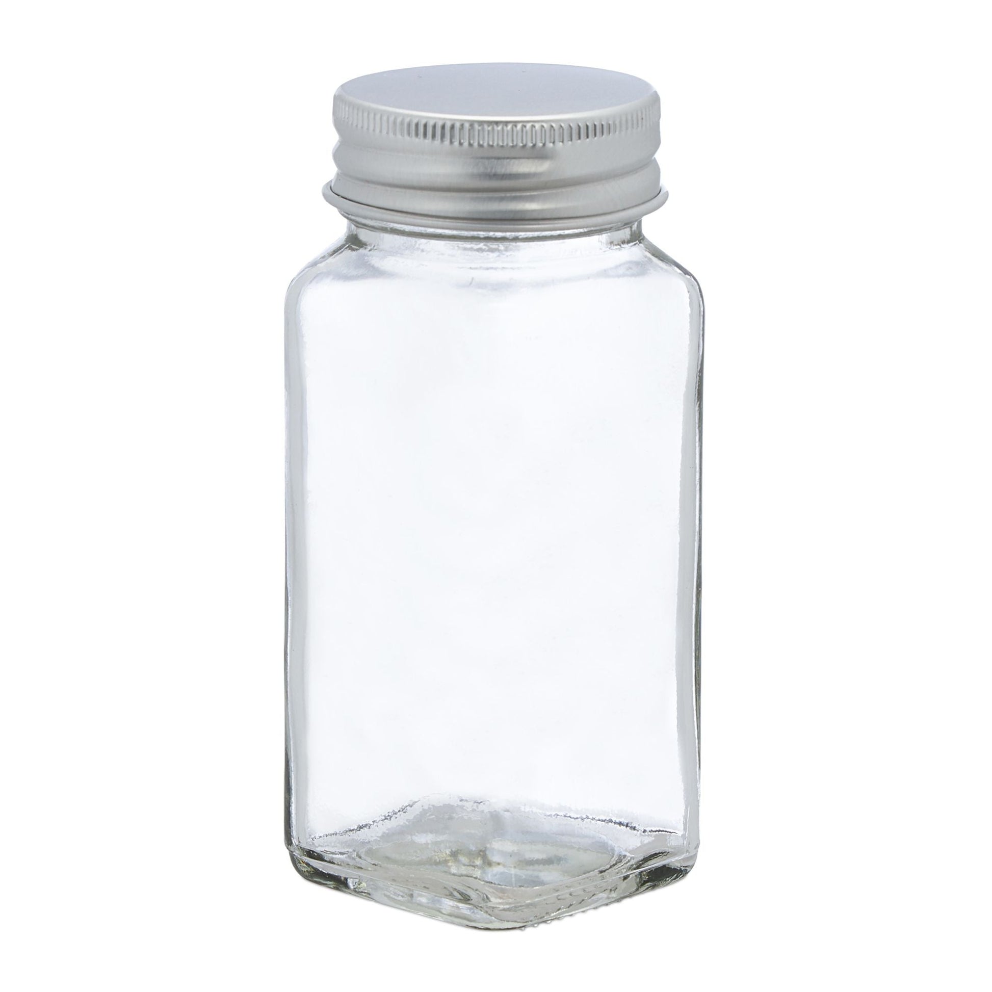 Gewürzgläser 36er-Set Silber-Transparent von Relaxdays