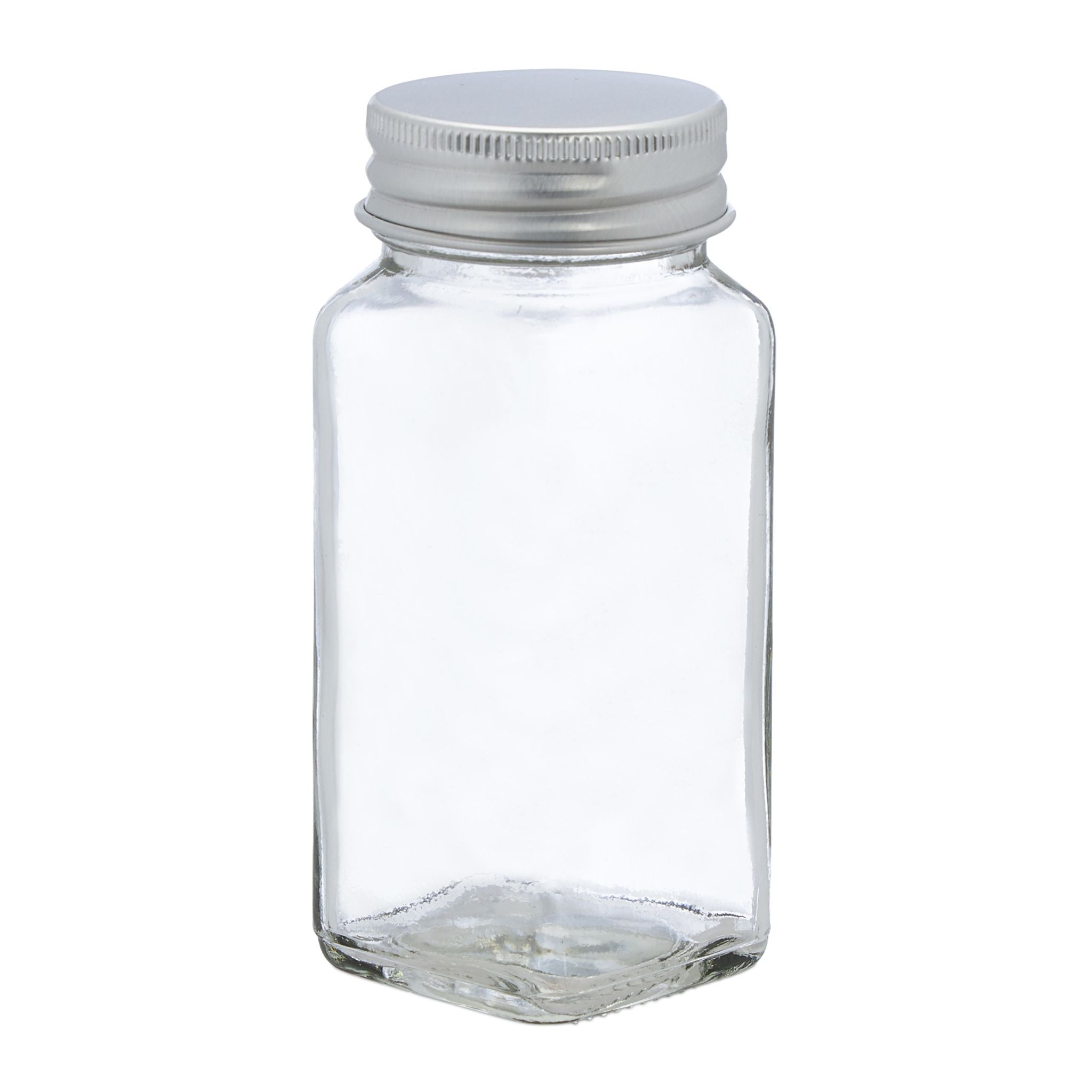 Gewürzgläser 36er-Set Silber-Transparent von Relaxdays