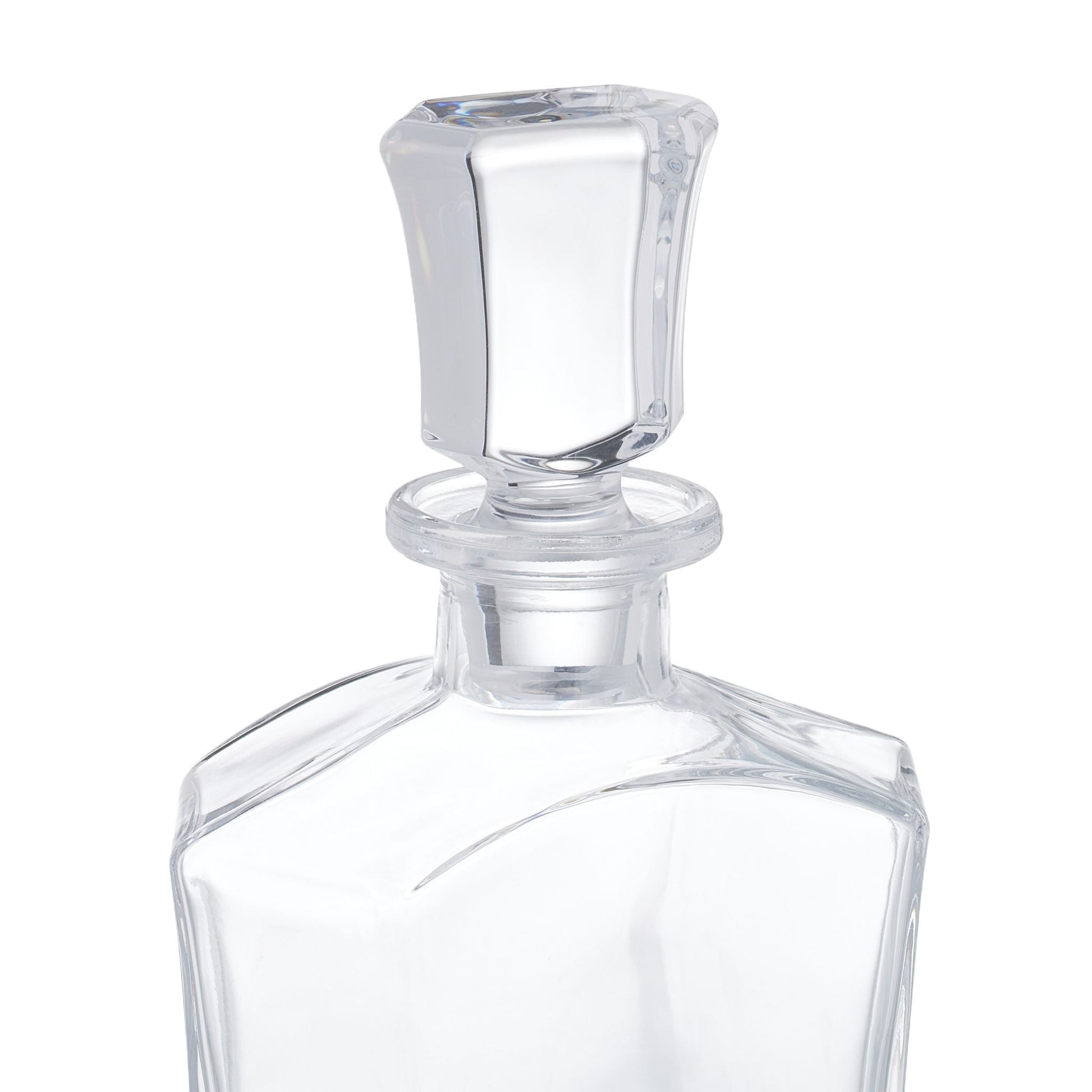Whisky Set mit Karaffe & Gläsern 5-tlg. Transparent von Relaxdays