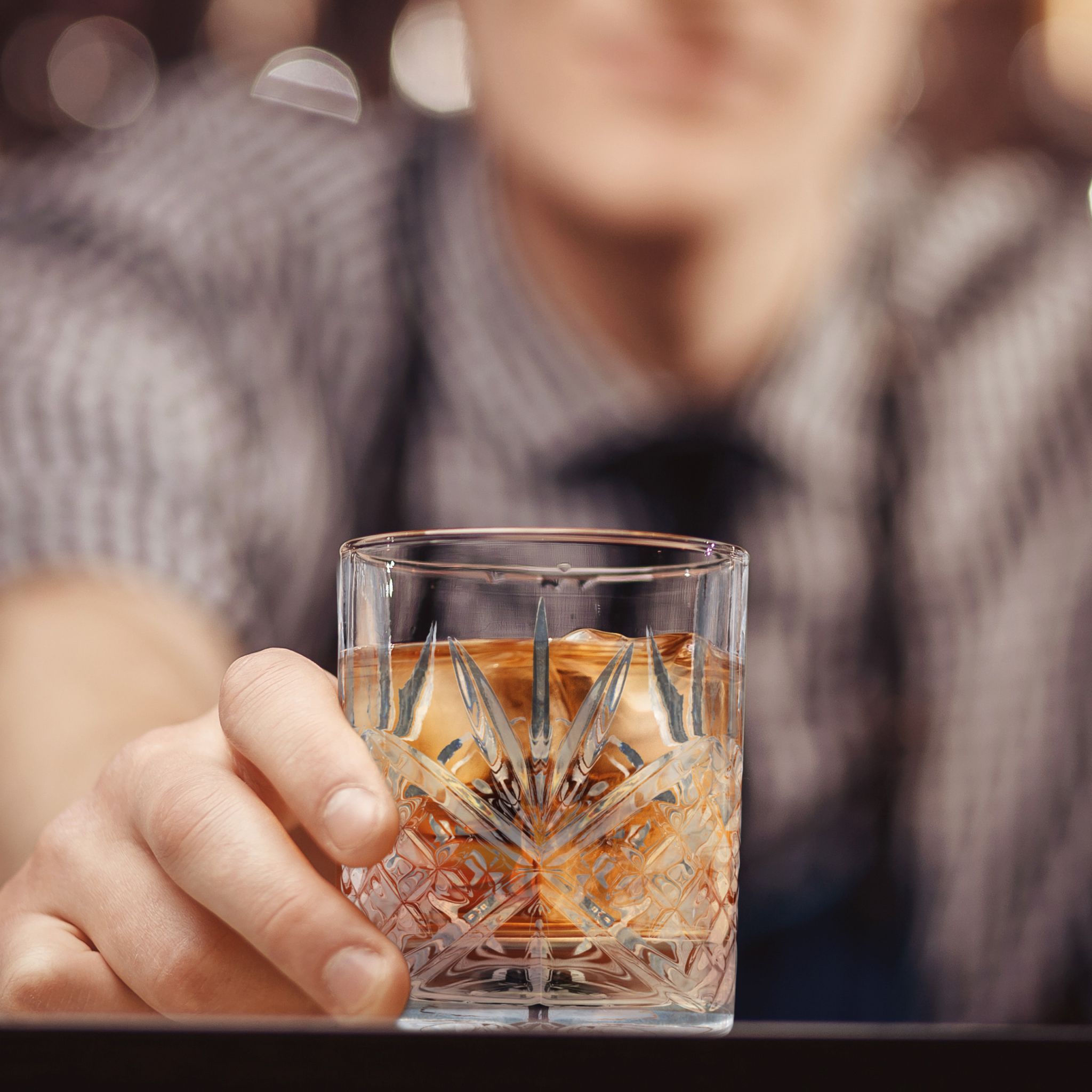 Whisky Gläser 4er-Set Transparent von Relaxdays