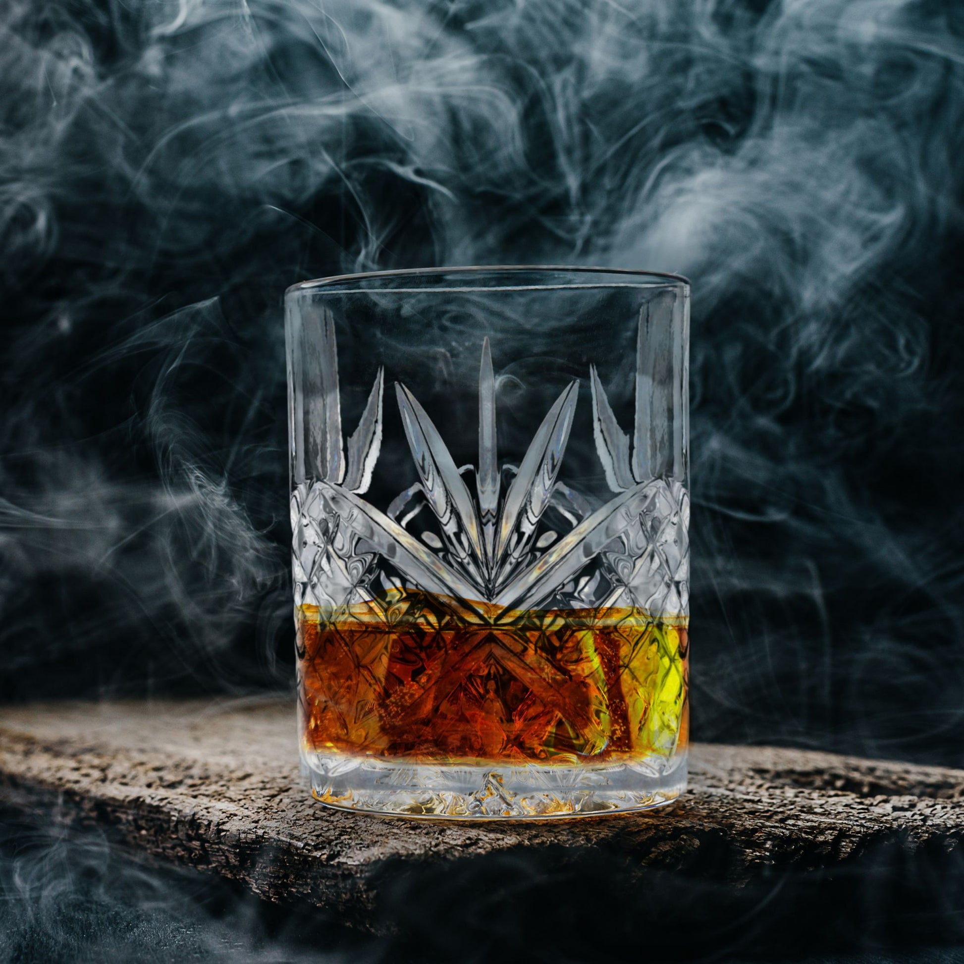 Whisky Gläser 4er-Set Transparent von Relaxdays