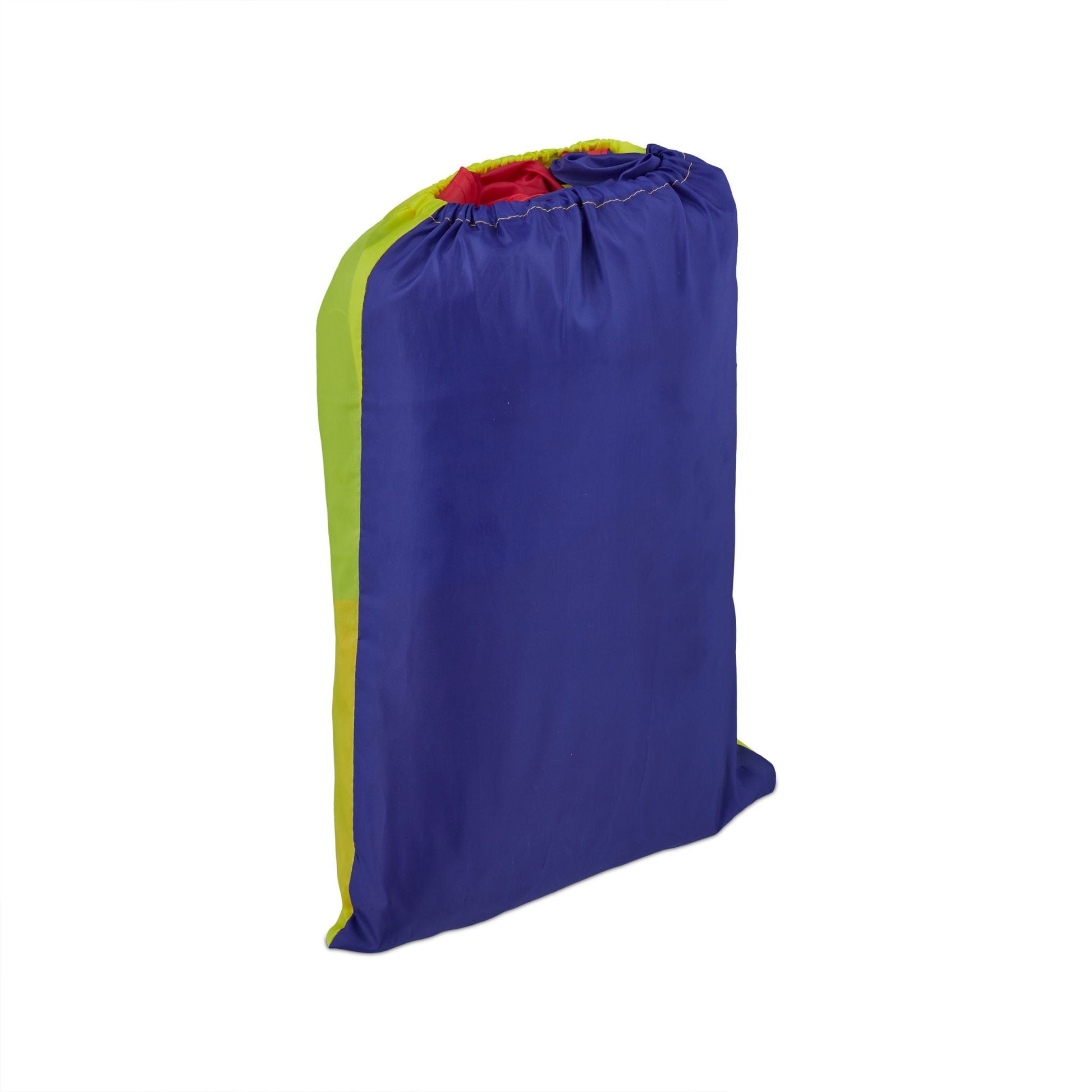 Buntes Schwungtuch 3,5m Blau-Grün-Rot von Relaxdays