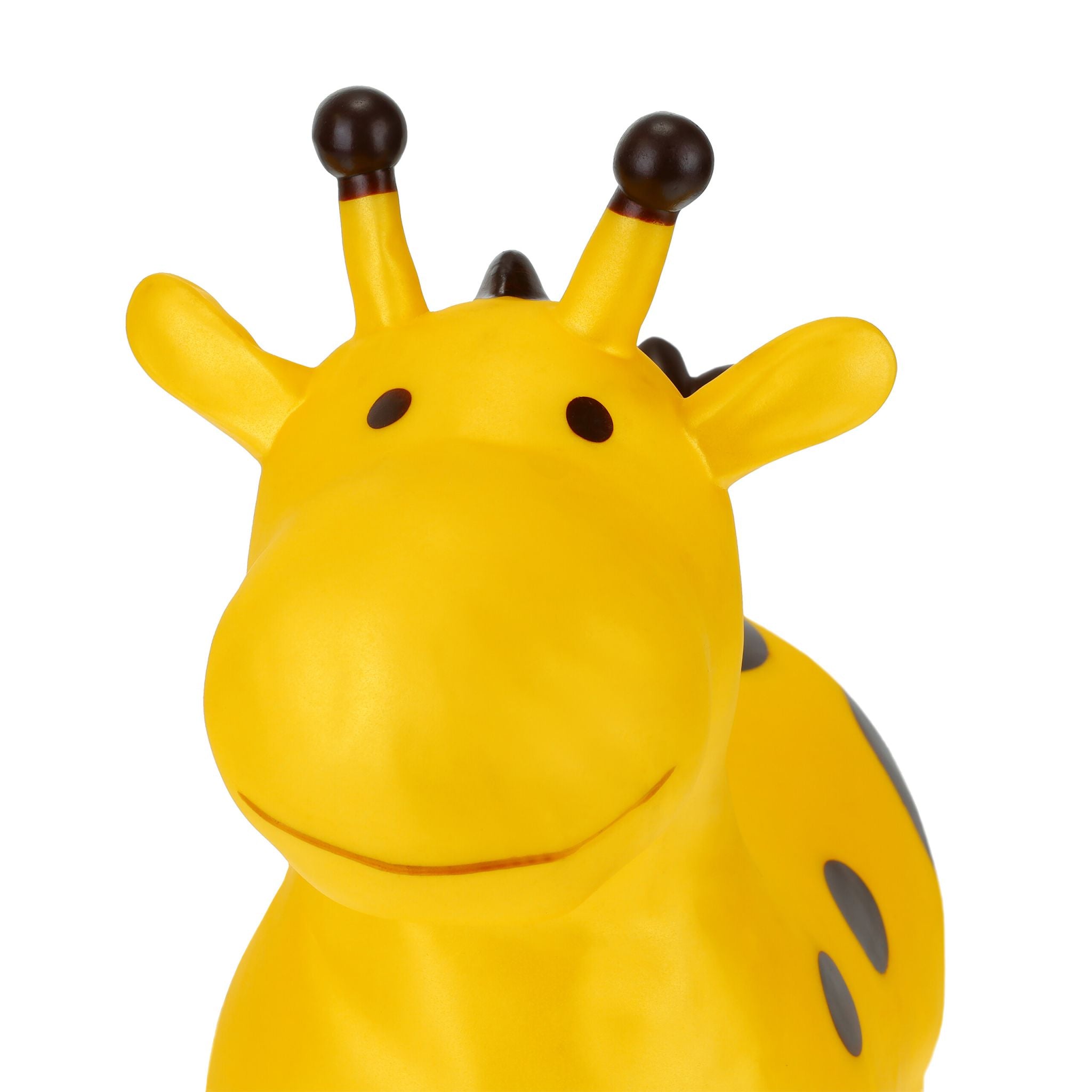 Hüpftier Giraffe Braun-Gelb von Relaxdays