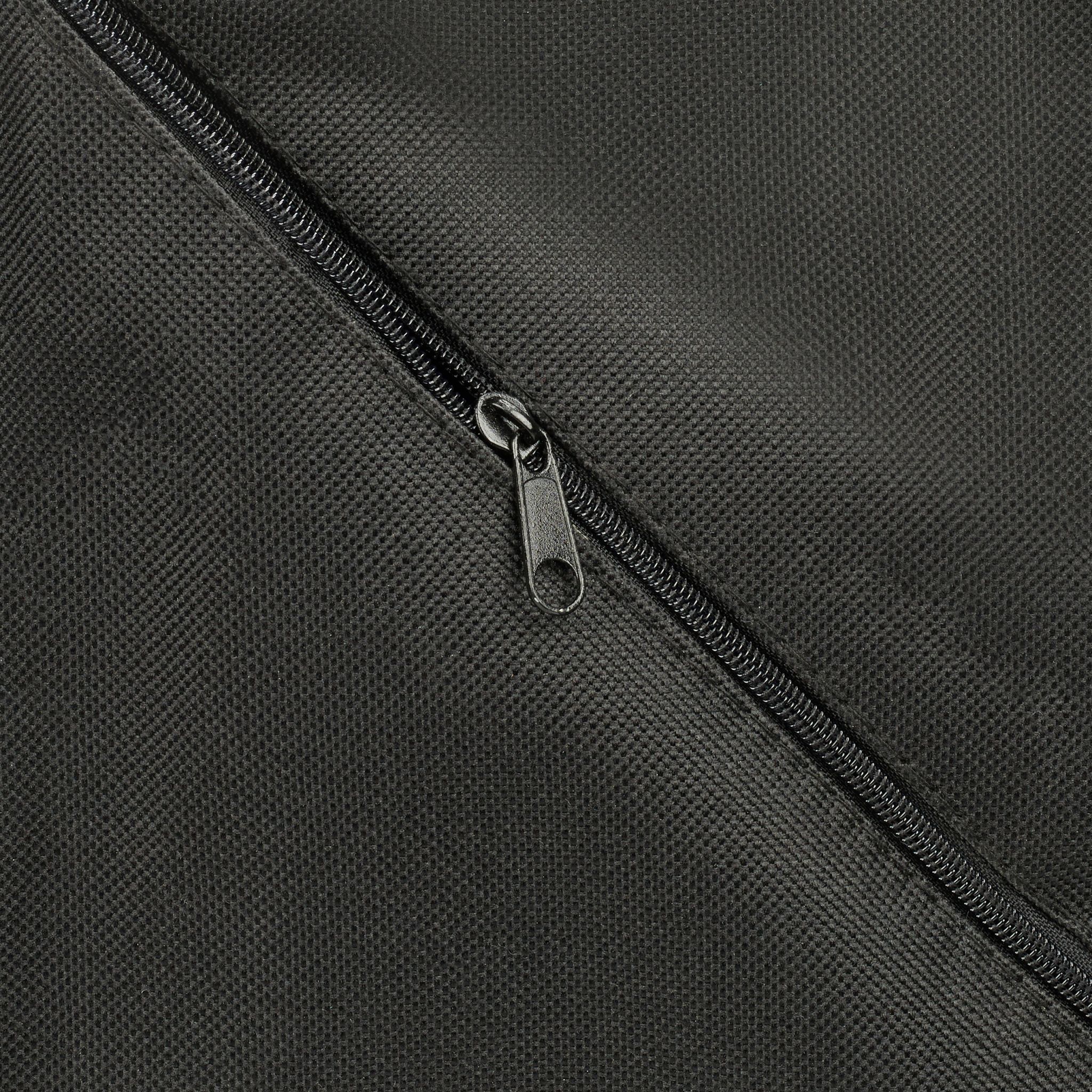 Sitzhocker mit Stauraum Weiss-Grau von Relaxdays