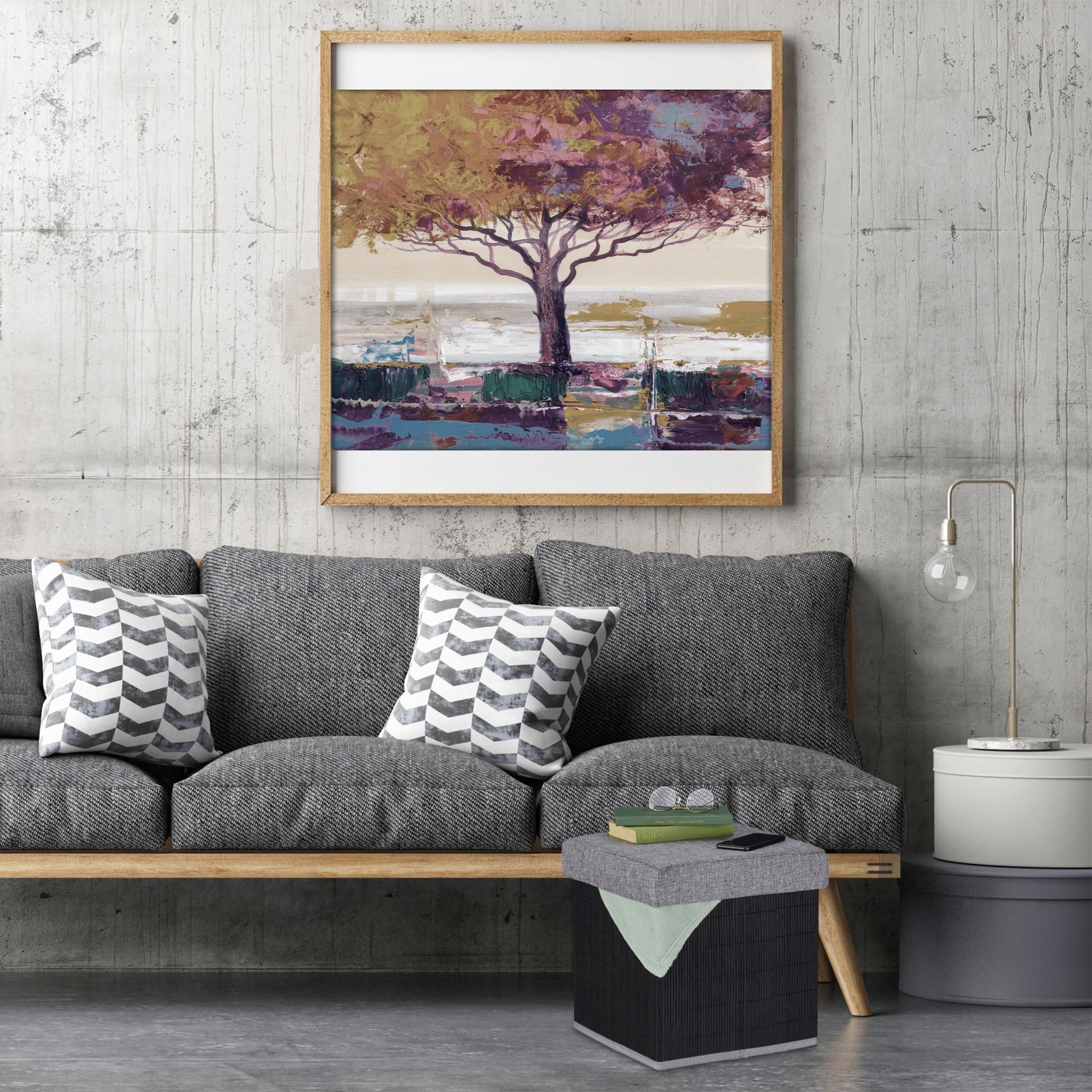 Sitzhocker mit Stauraum Schwarz-Grau von Relaxdays