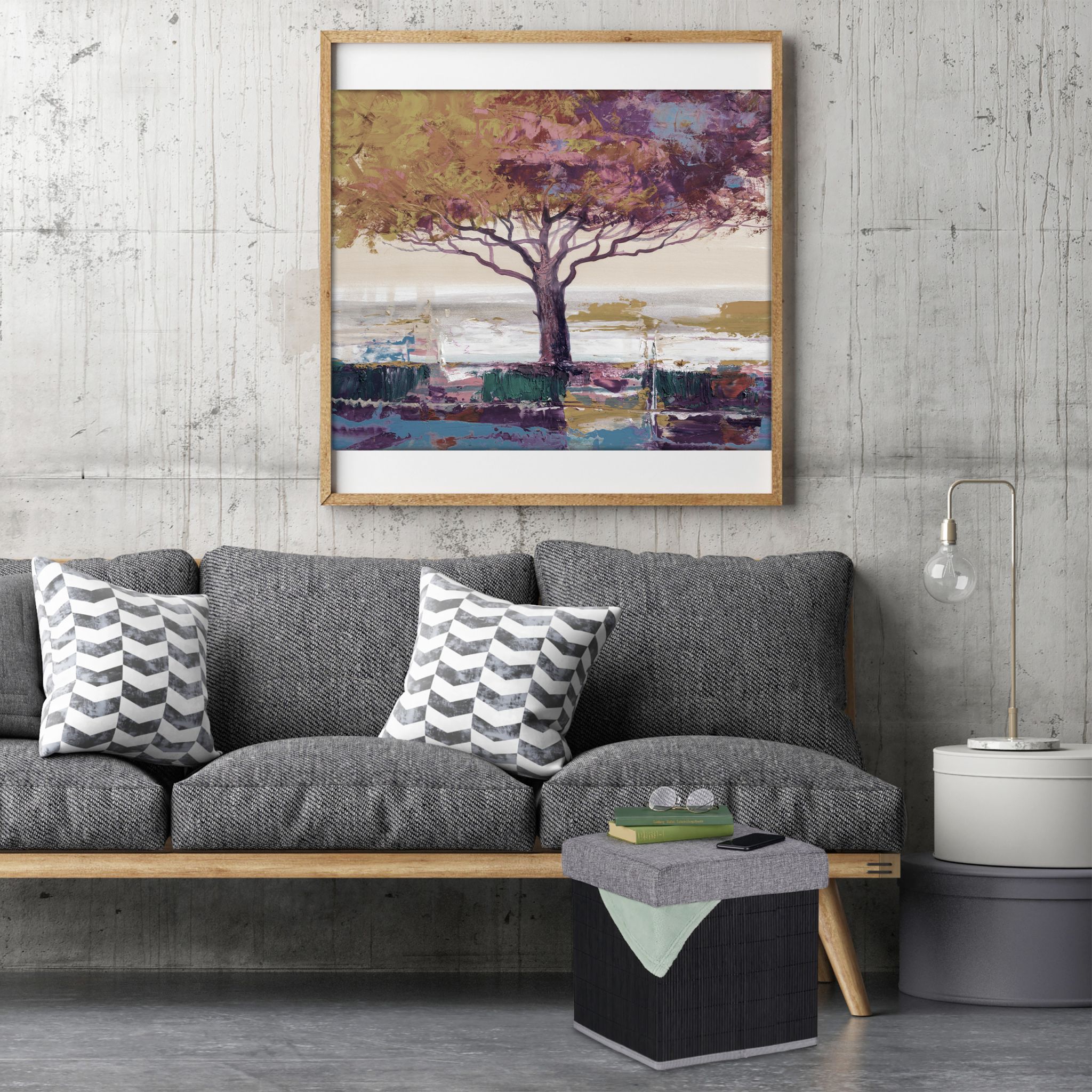 Sitzhocker mit Stauraum Schwarz-Grau von Relaxdays