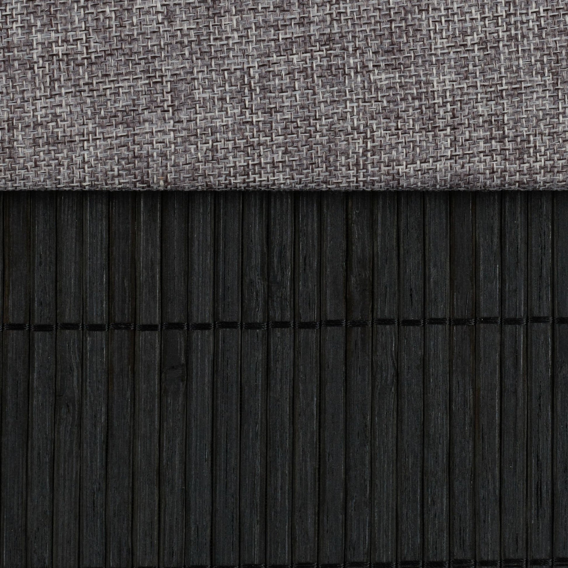 Sitzhocker mit Stauraum Schwarz-Grau von Relaxdays