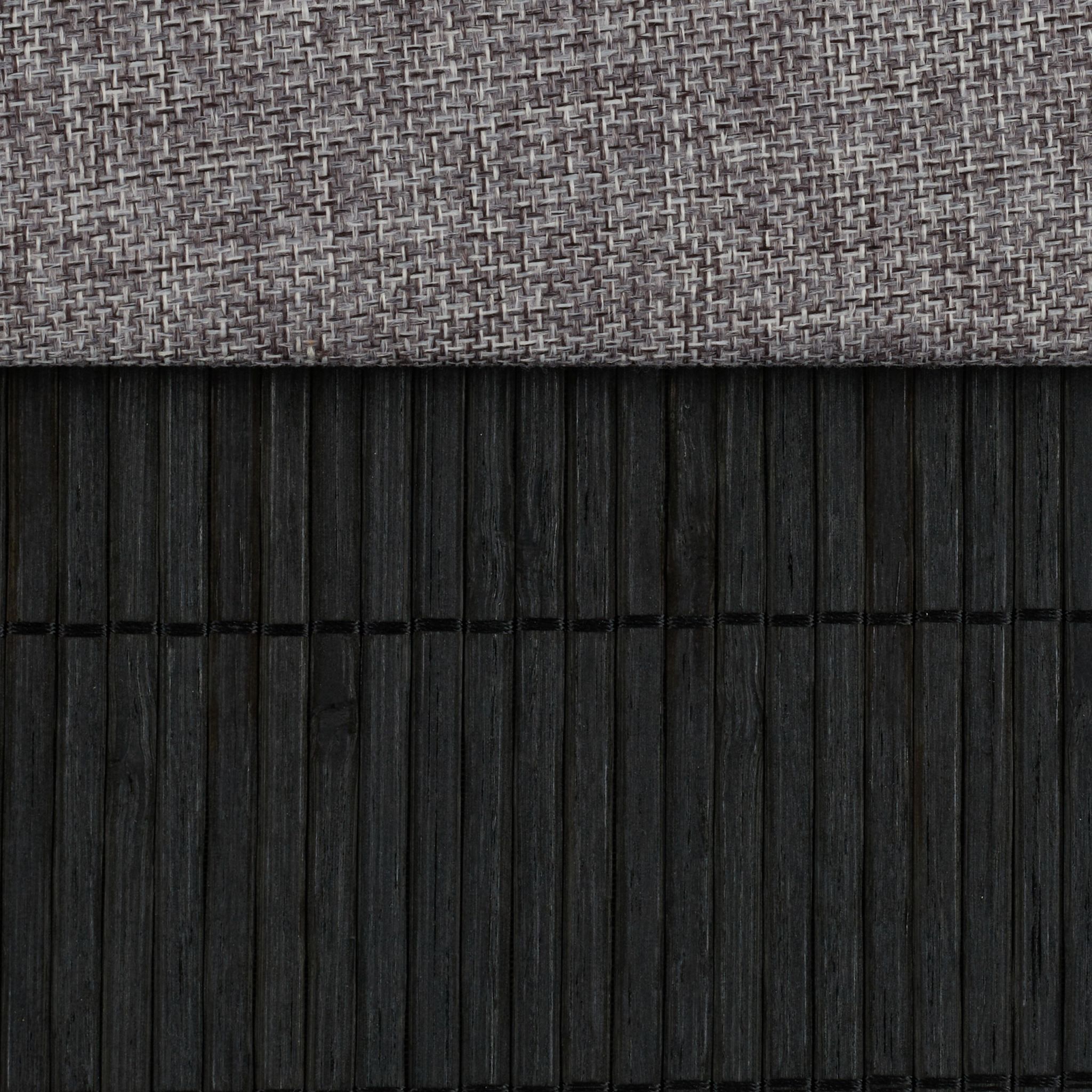 Sitzhocker mit Stauraum Schwarz-Grau von Relaxdays