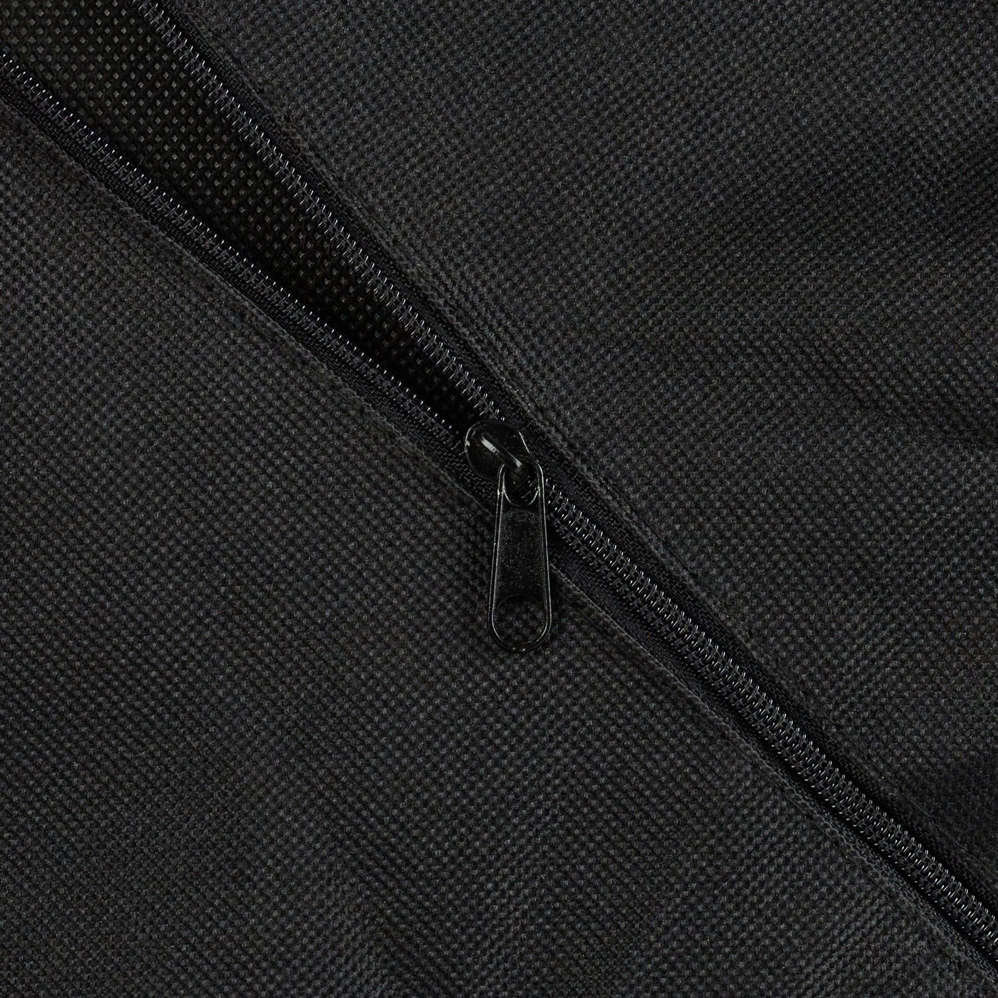 Sitzhocker mit Stauraum Schwarz-Grau von Relaxdays