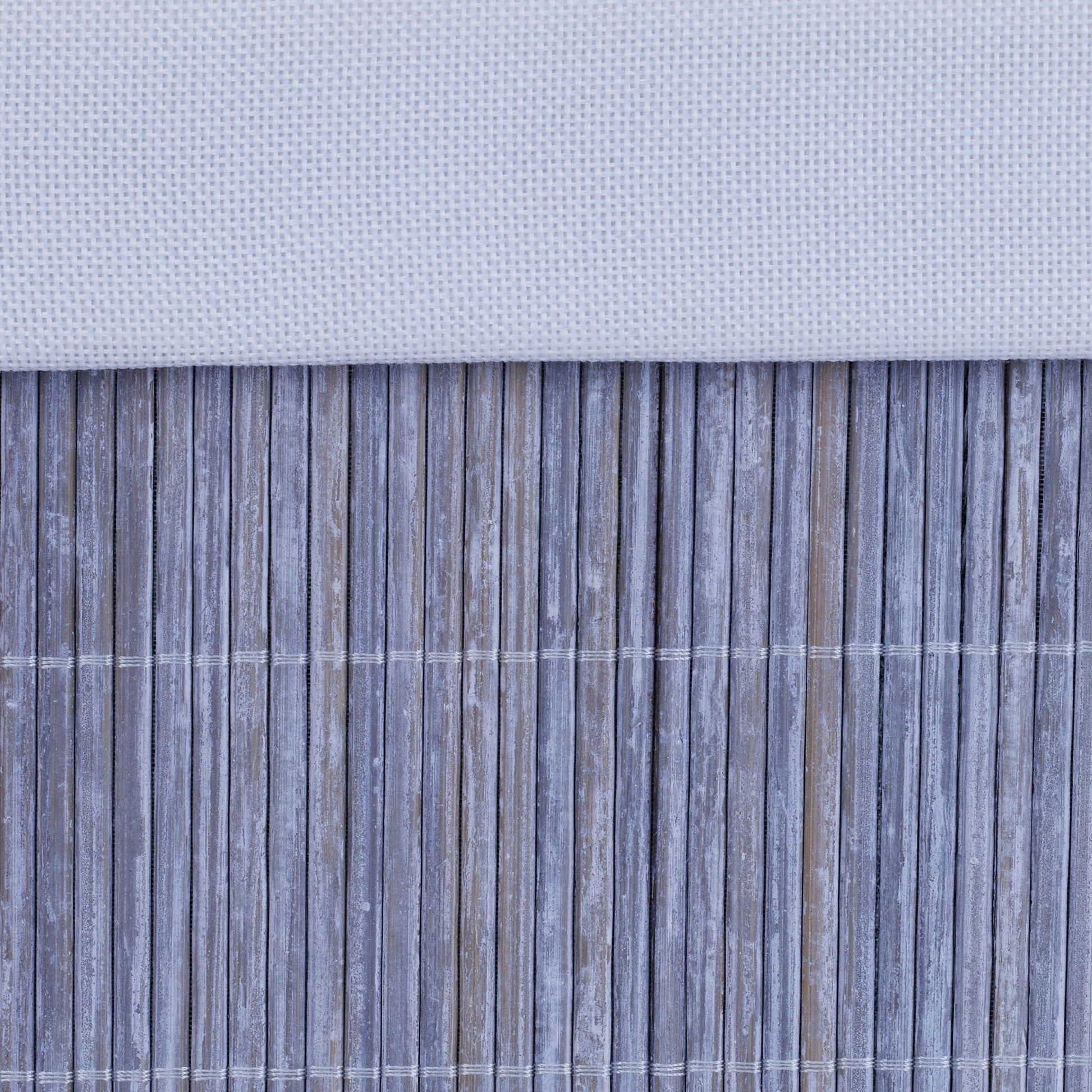 Sitzhocker mit Stauraum Weiss-Grau von Relaxdays