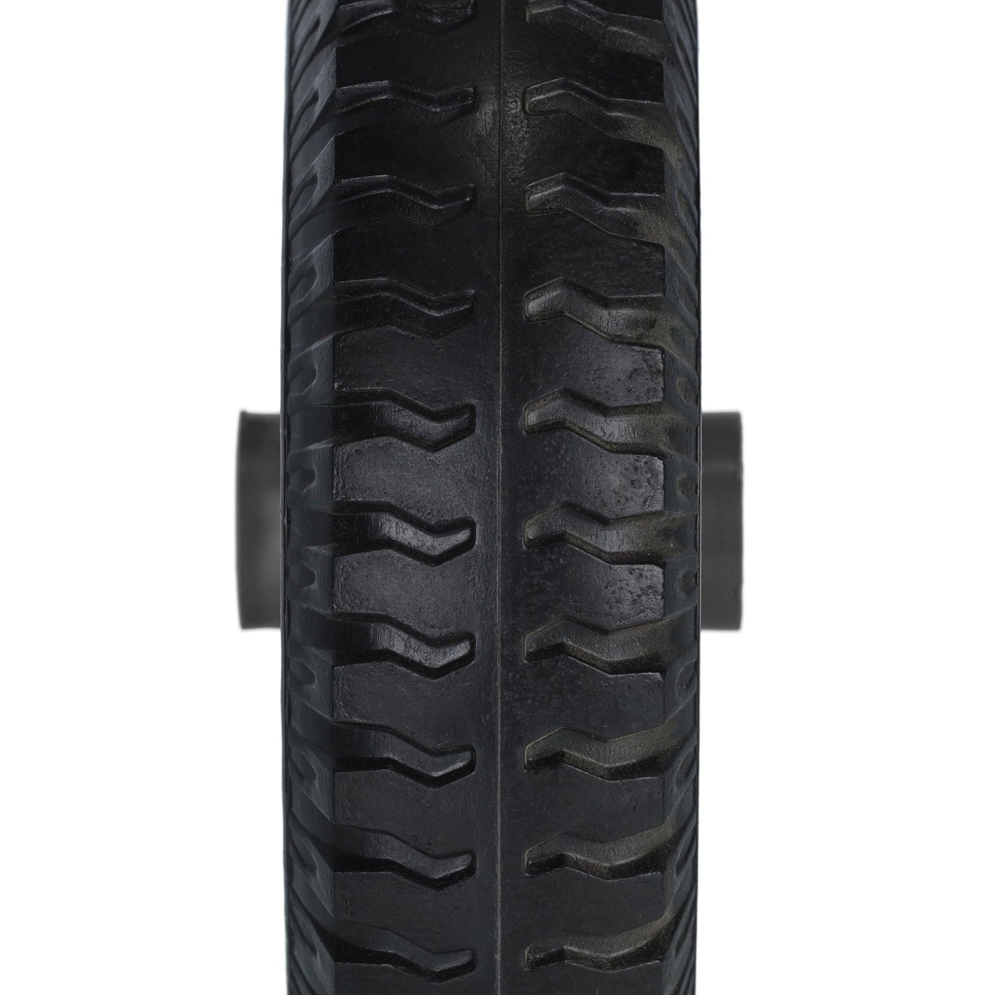 Schubkarrenrad 2.50-4 2er-Set Schwarz von Relaxdays
