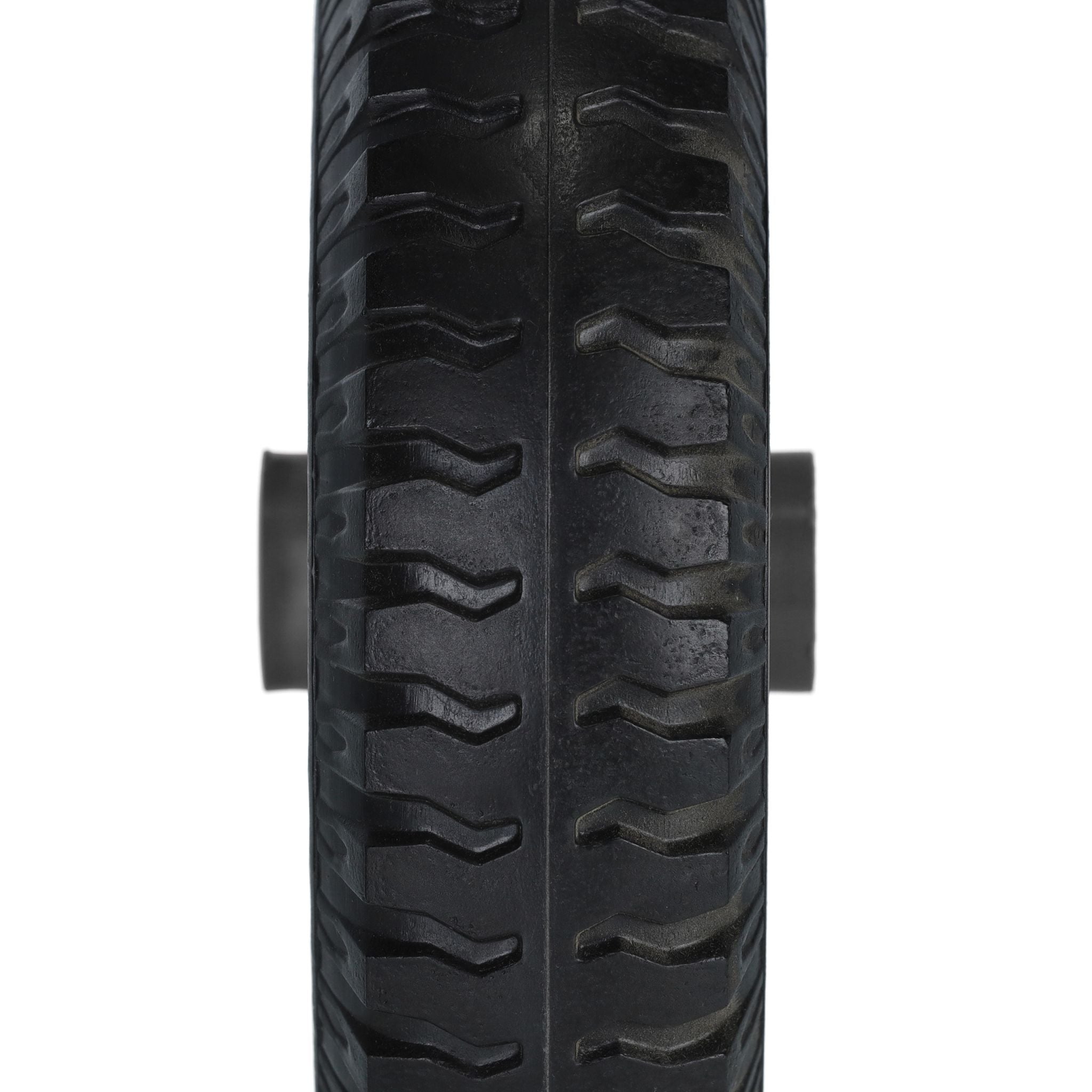 Schubkarrenrad 2.50-4 2er-Set Schwarz von Relaxdays